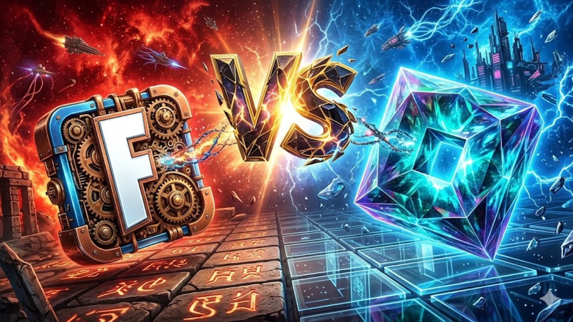 UPPER CRAZY RED VS BLUE