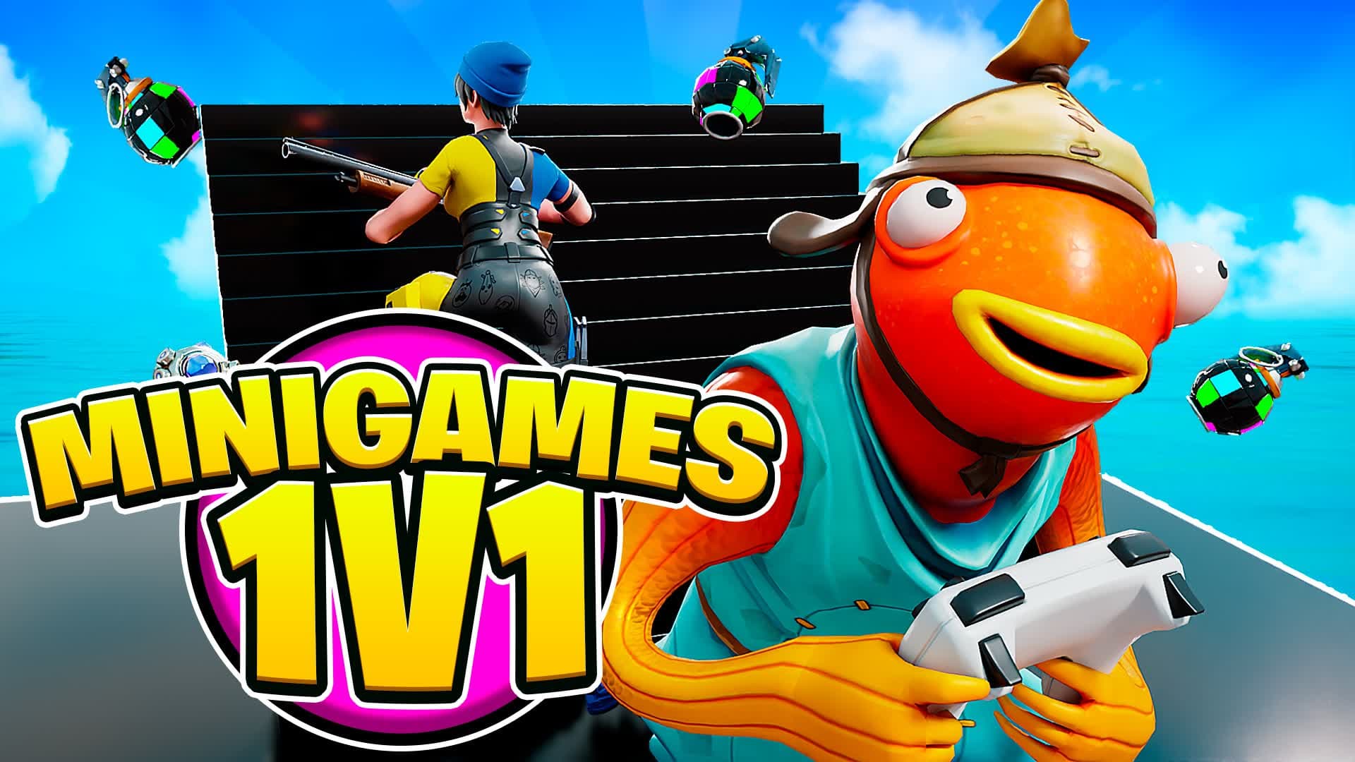 1V1 MINIGAMES ๐ฏ BUILD FIGHTS ๐