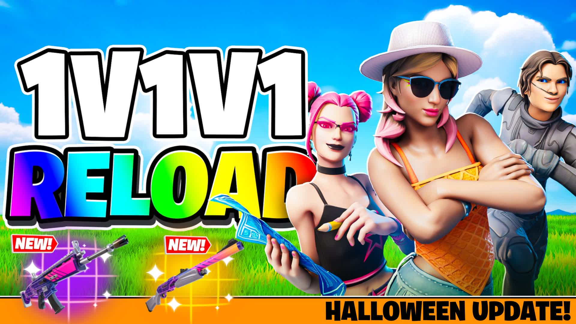 SKINS 1V1V1 RELOAD - مفتوح للجميع