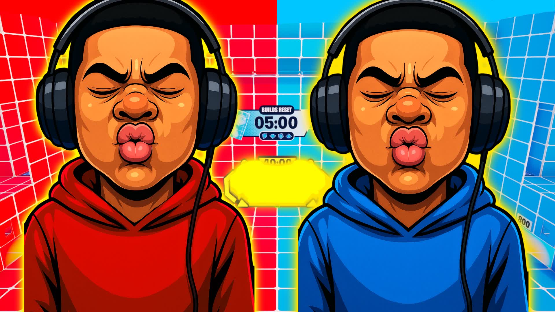 KINDA RED VS BLUE 🔴🔵