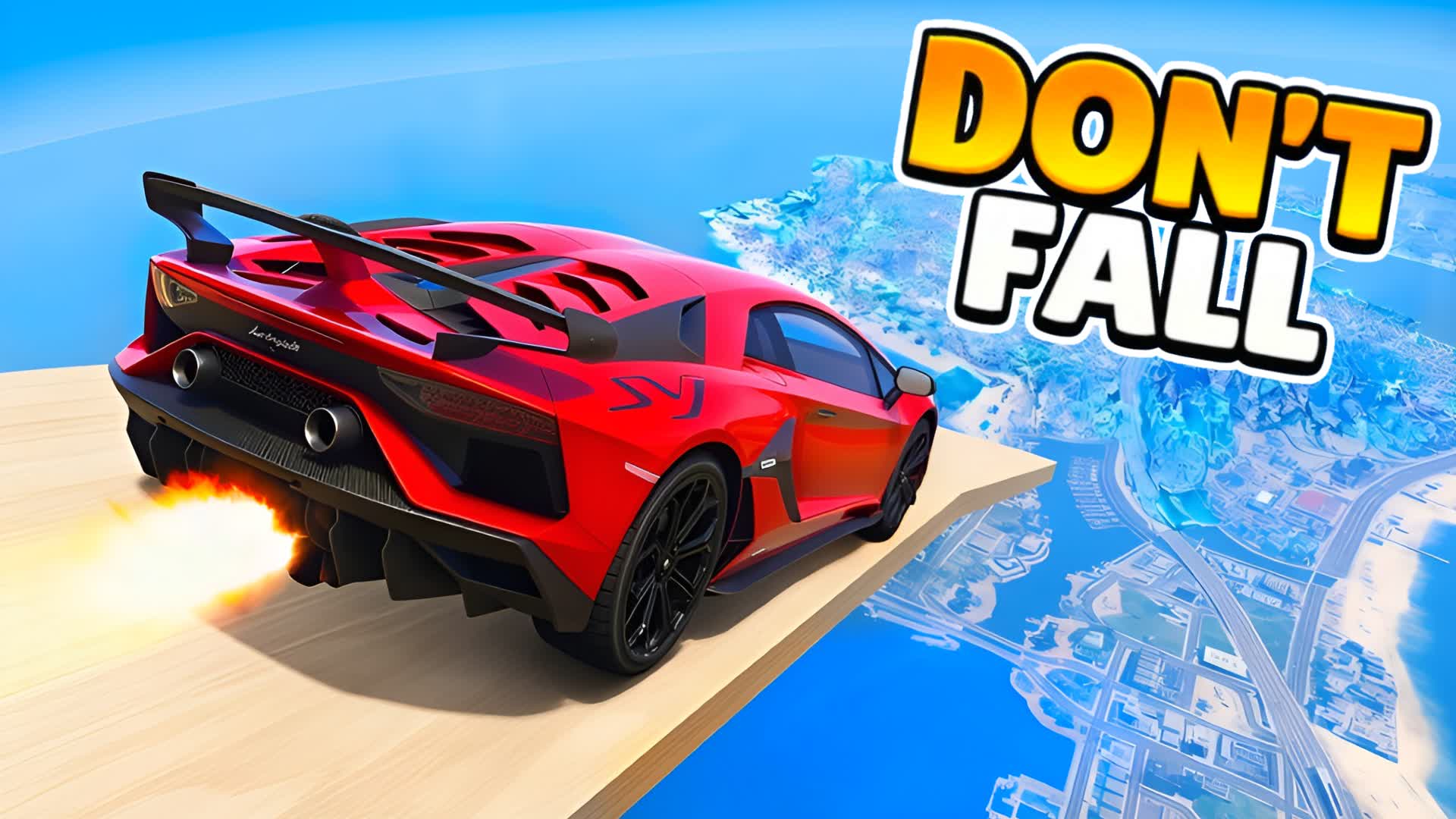 DON'T FALL WITH THE CAR [RACE]