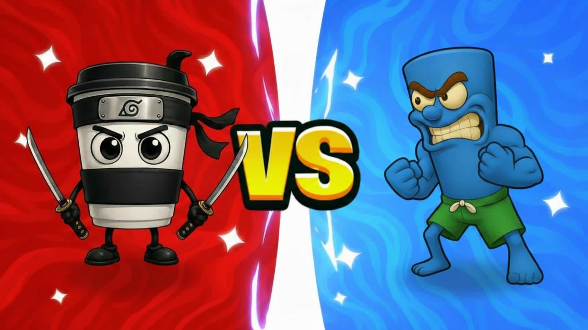 CASUAL RED VS BLUE