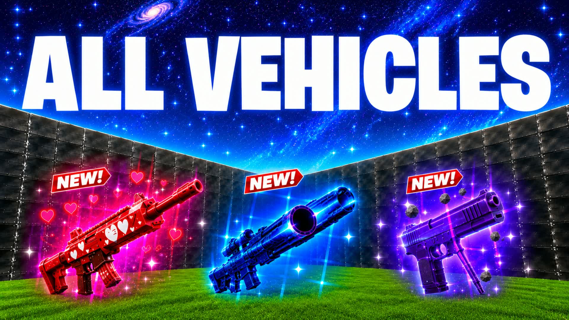 1V1 WITH EVERY GUNS & VEHICLES