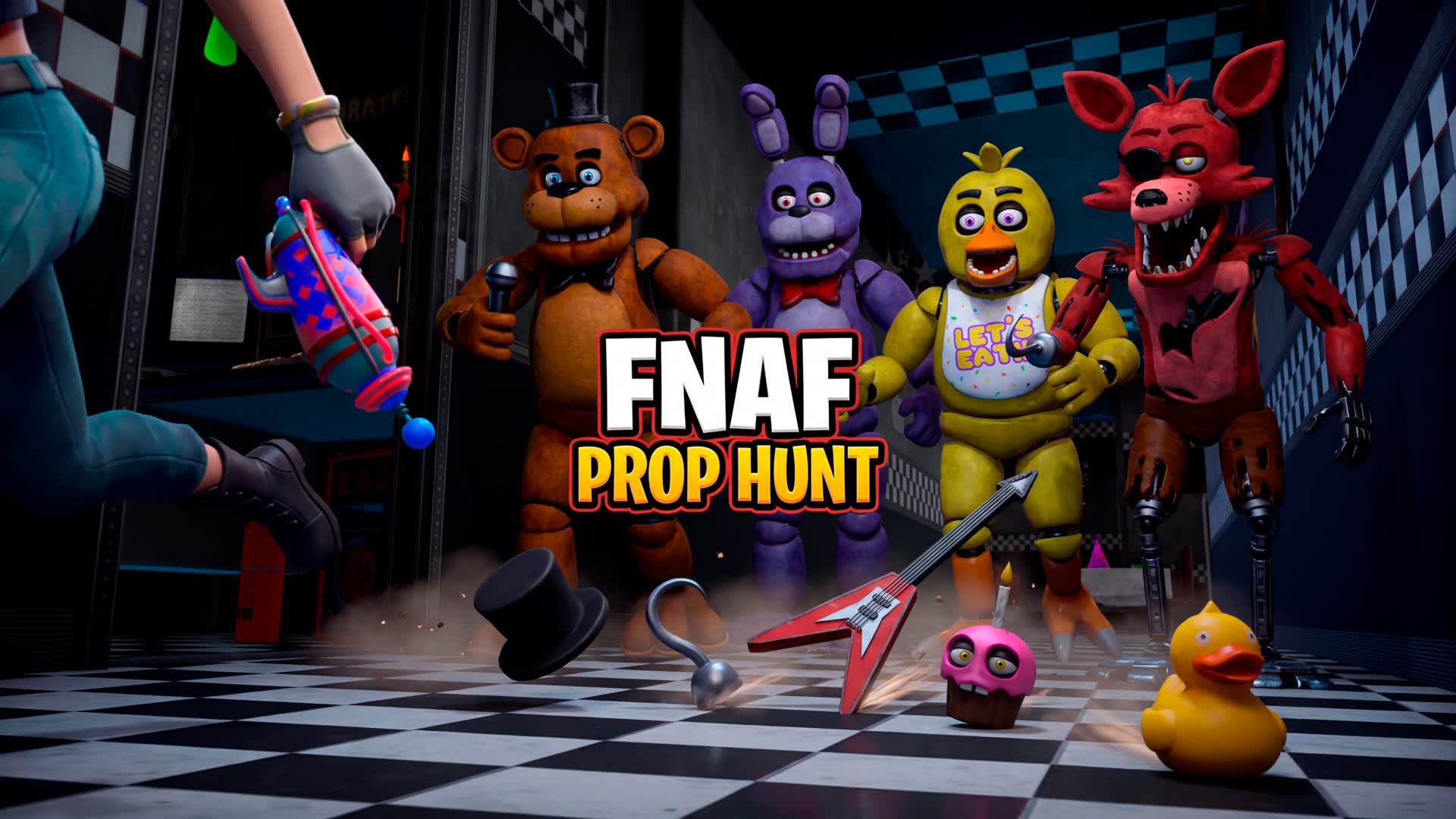 FNAF [PROP HUNT] FREDDY FAZBEAR PIZZERIA