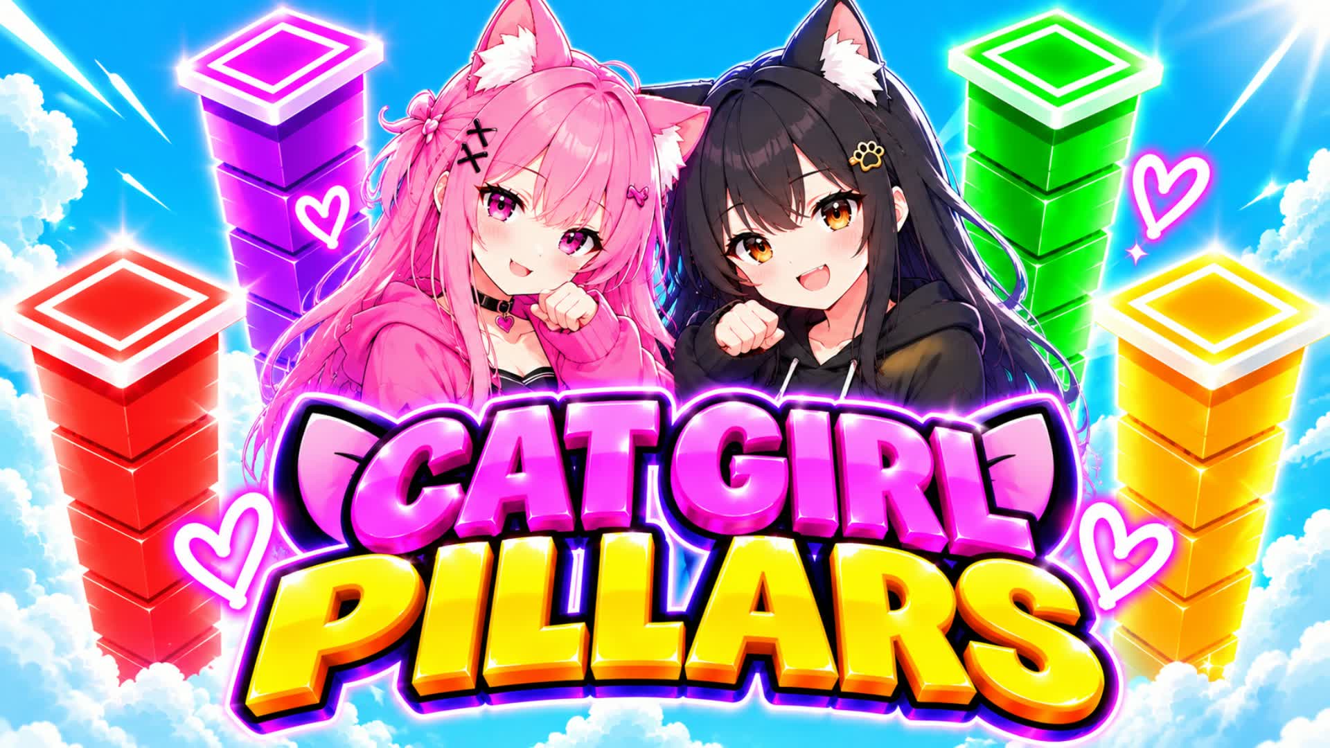 CAT GIRL PILLARS