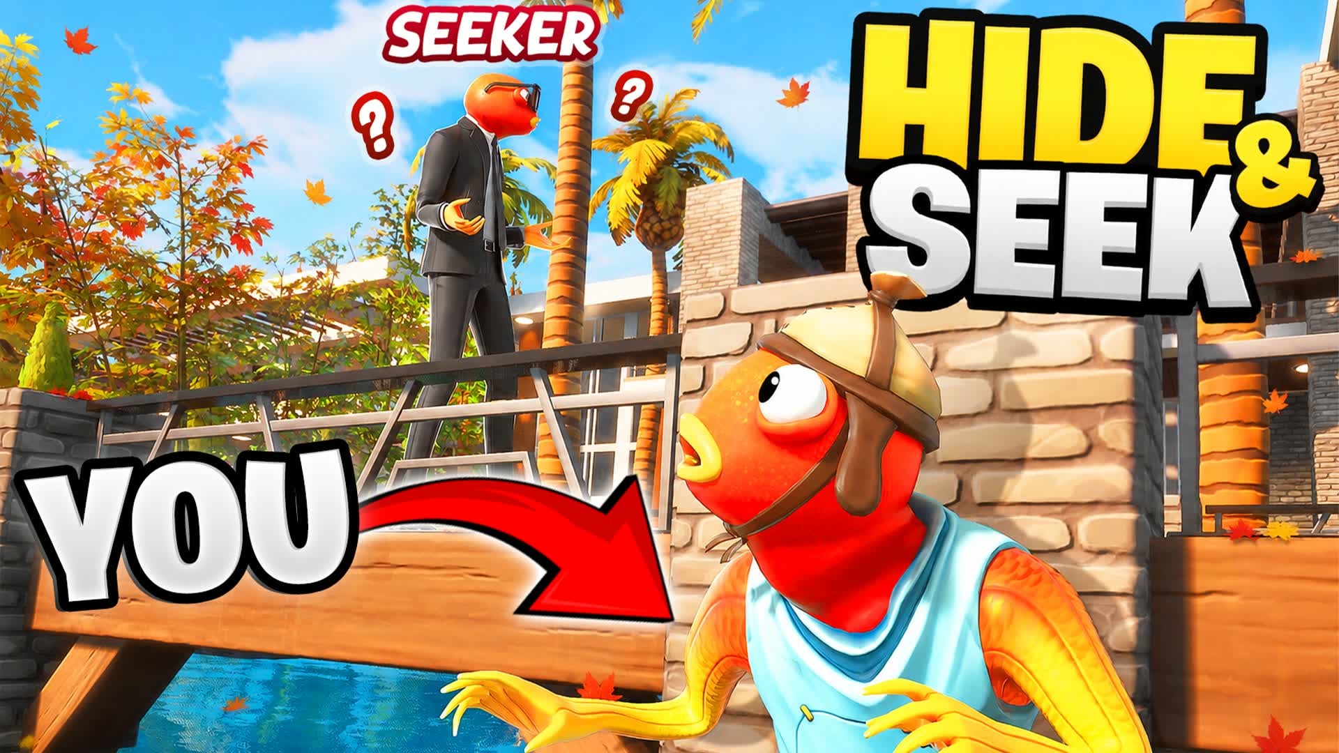 🐠The Fishy Mansion HIDE AND SEEK👀