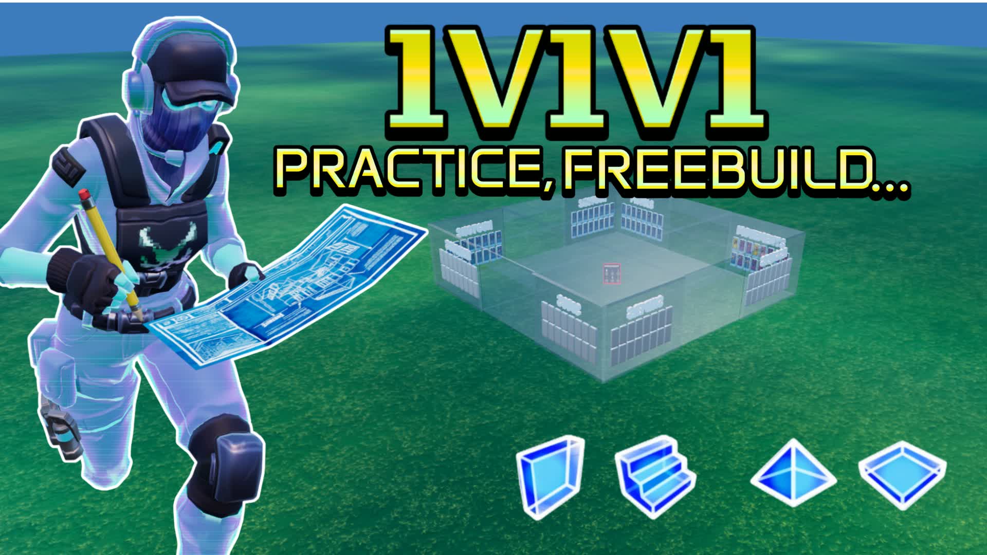 Ei 1v1v1 practice freebuild contra todos