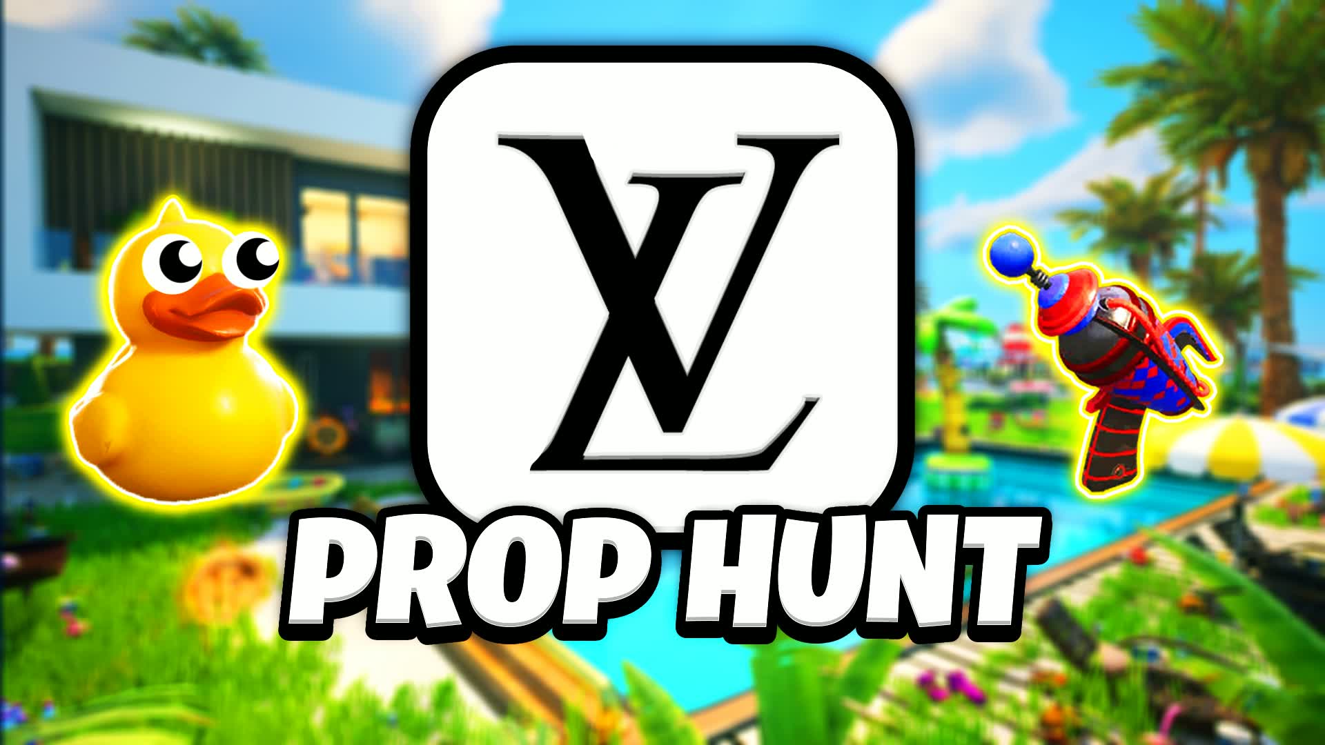 ISLAND PROP HUNT HIDE AND SEEK 🏝️