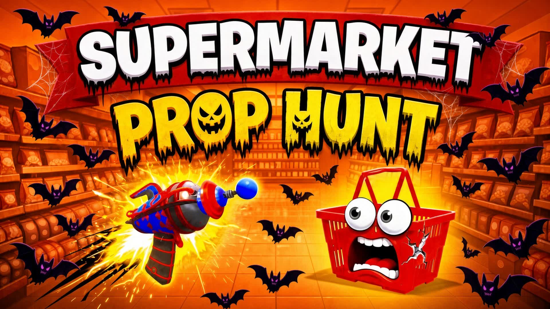 HALLOWEEN SUPERMARKET PROP HUNT 🎃