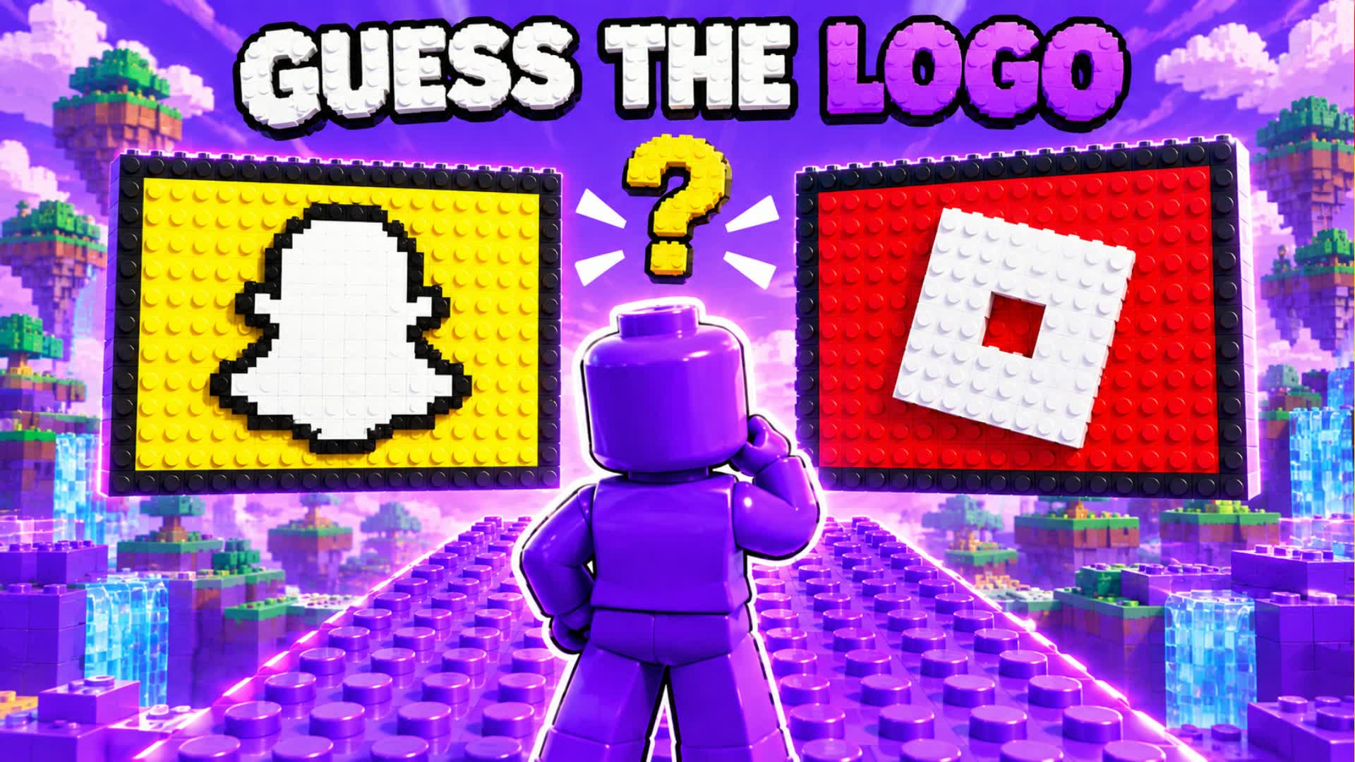 GUESS LOGO 🔎 PARKOUR OBBY MINIGAME