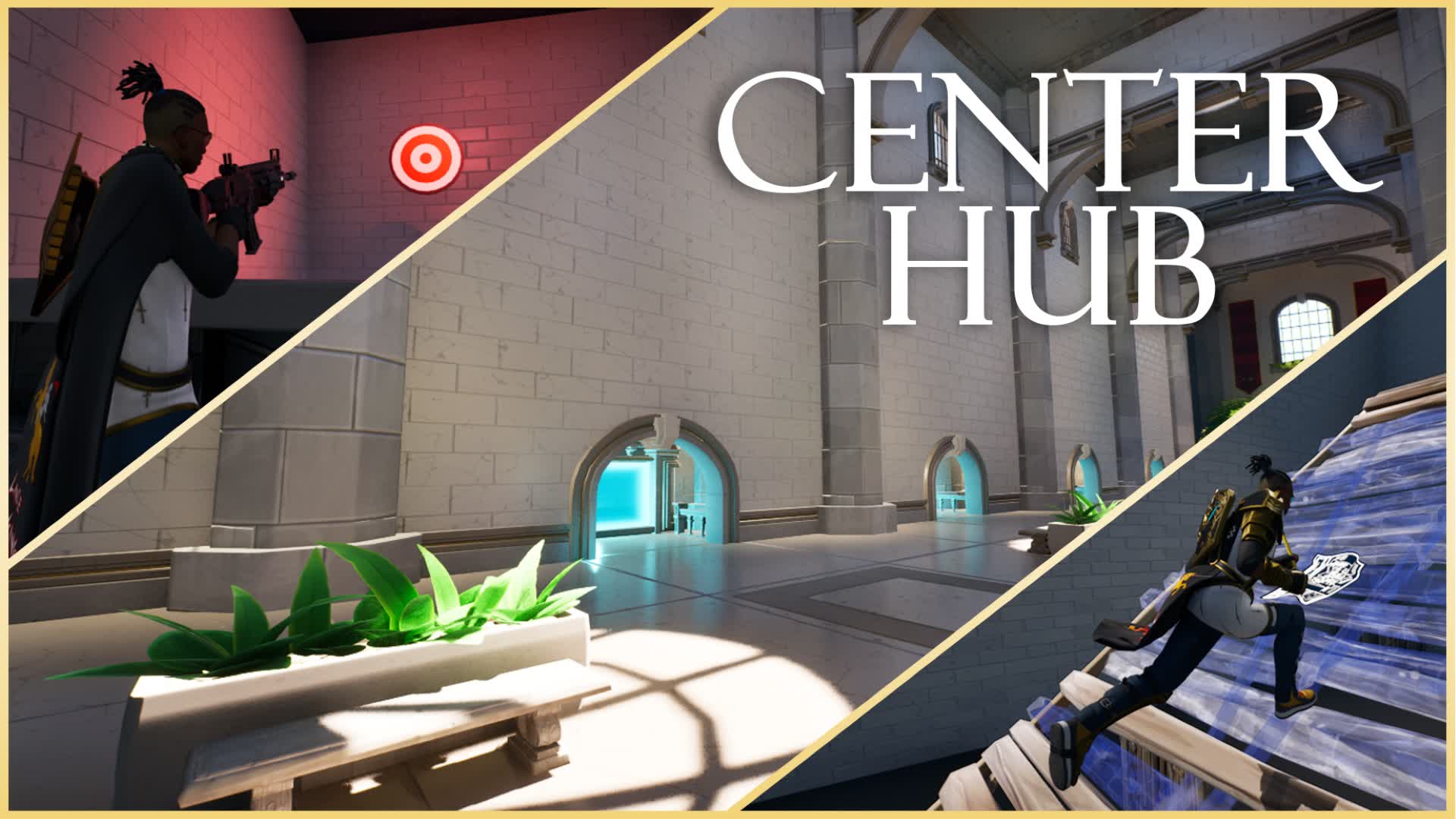 CENTER HUB - BUILD FIGHTS, AIM TRAINING