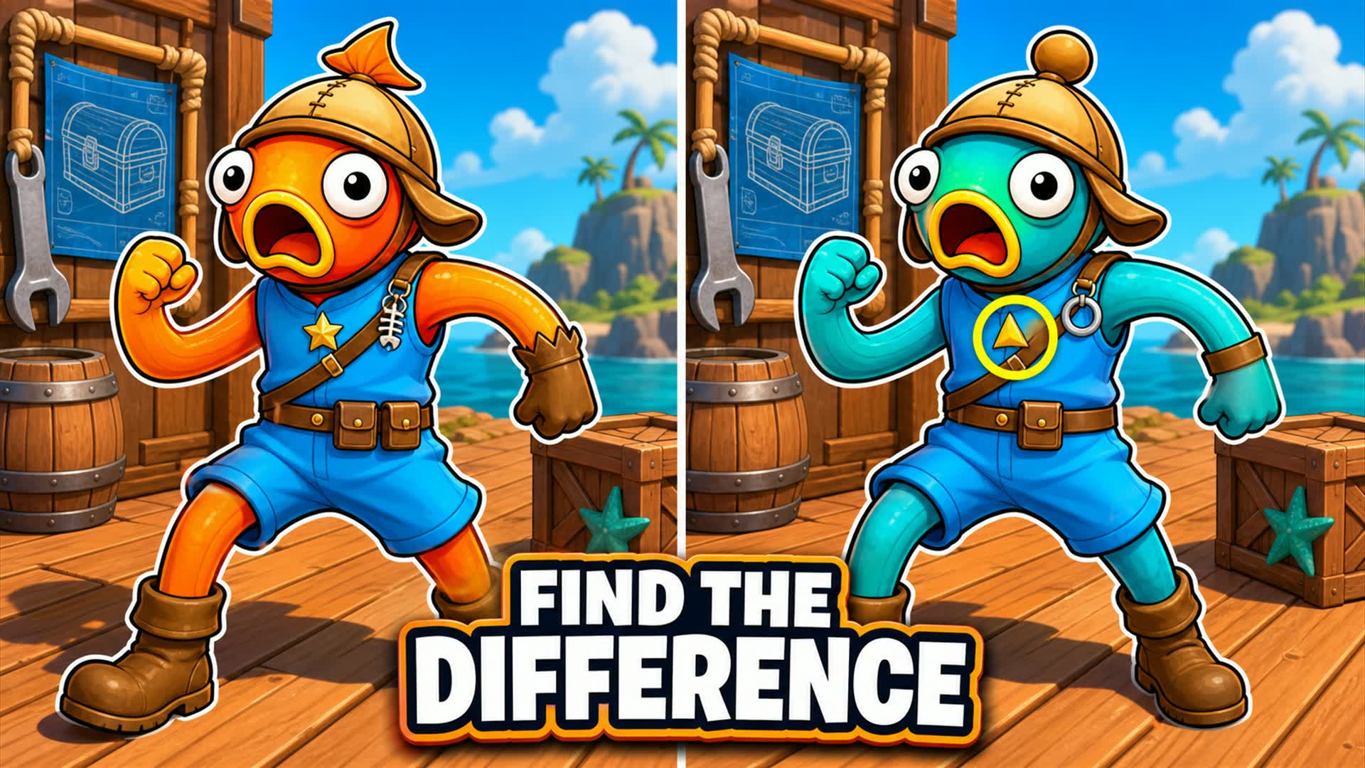 LOOK TWICE: FIND THE DIFFERENCE
