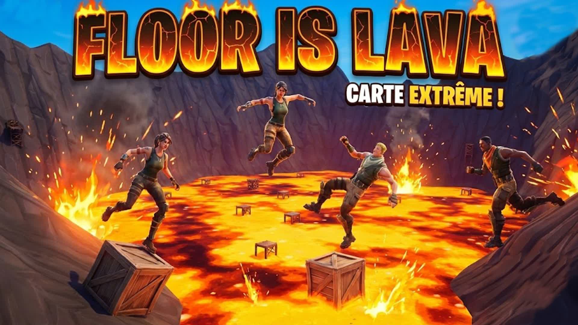 FFA Floor Is Lava🔥ORRYLIVE
