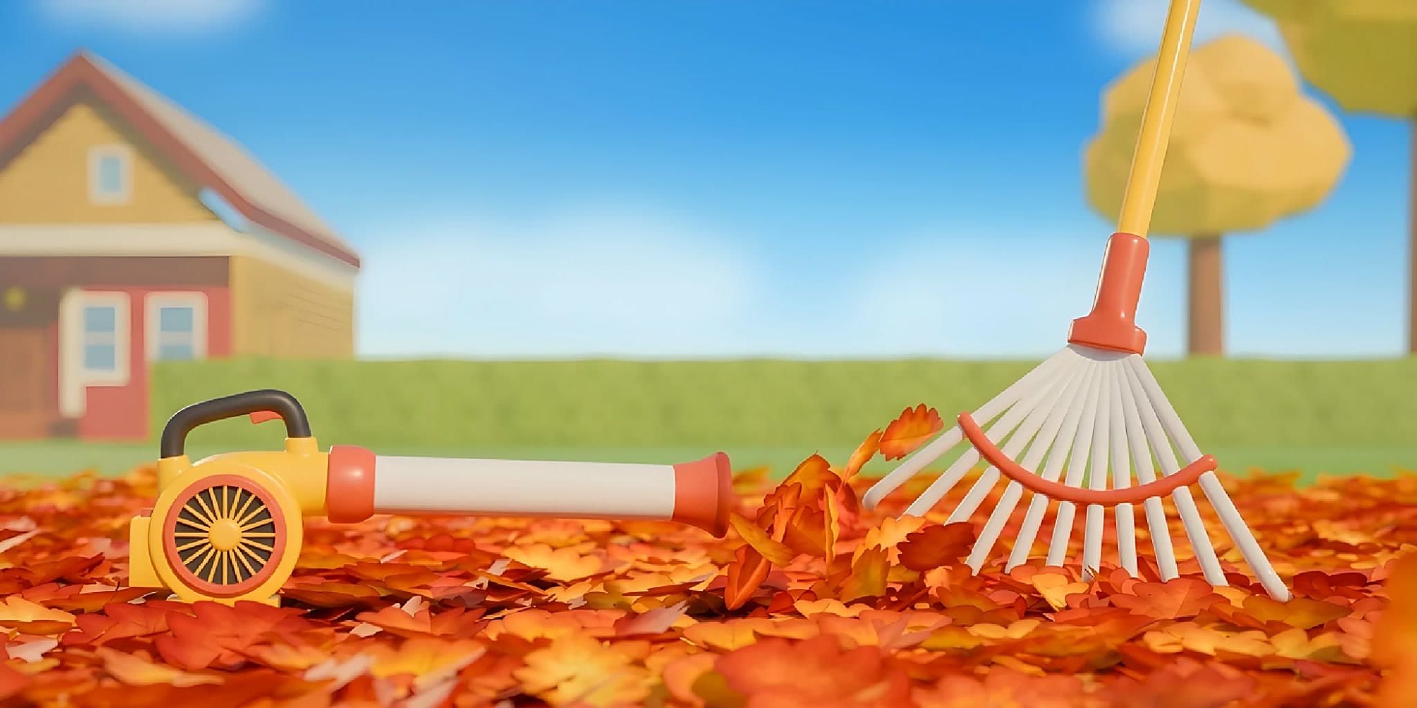 🍂 Clean All The Leaves ! 🏡