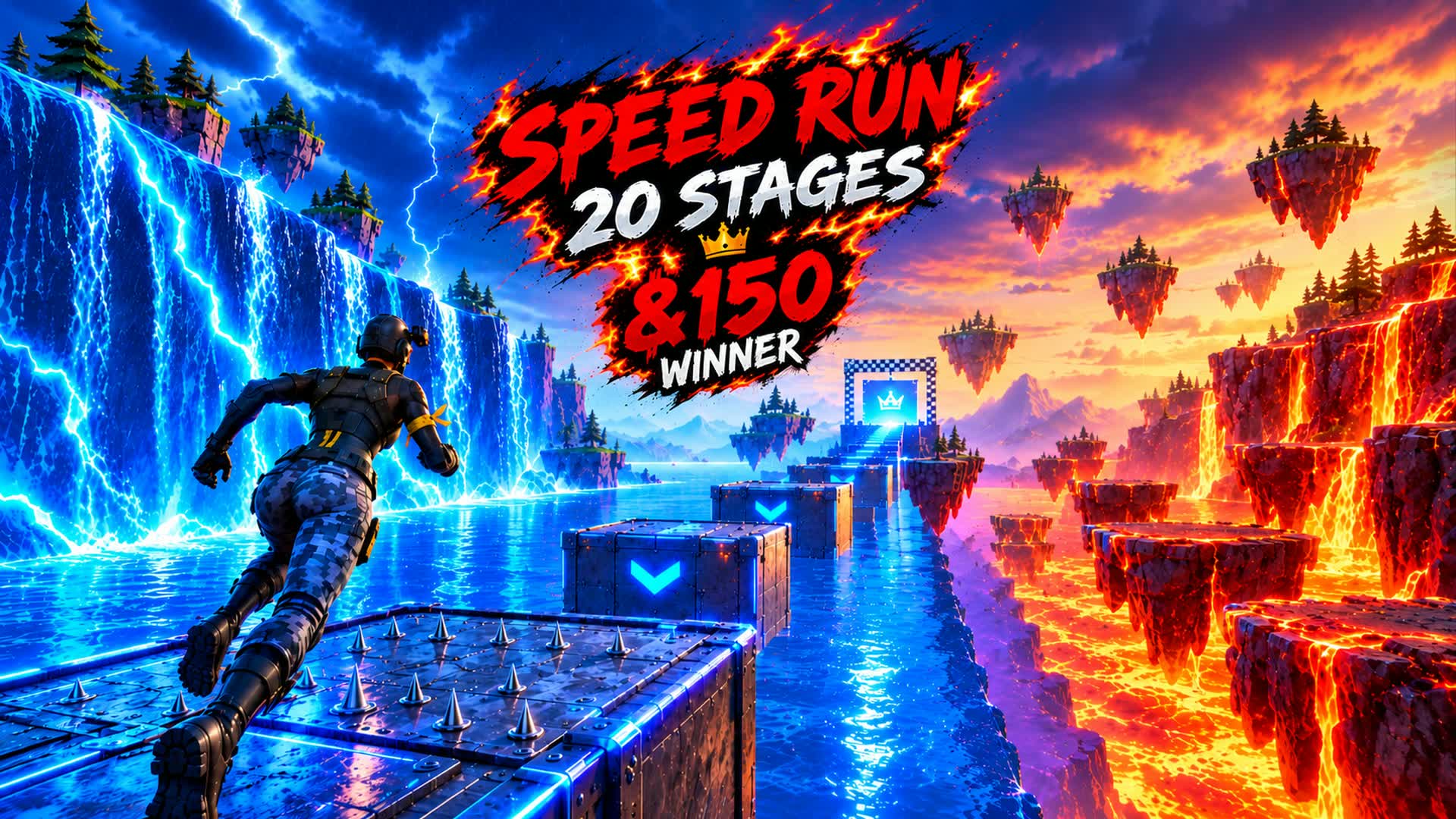SPEEDRUN⭐(7805&QXO) DEATHRUN | زرادية