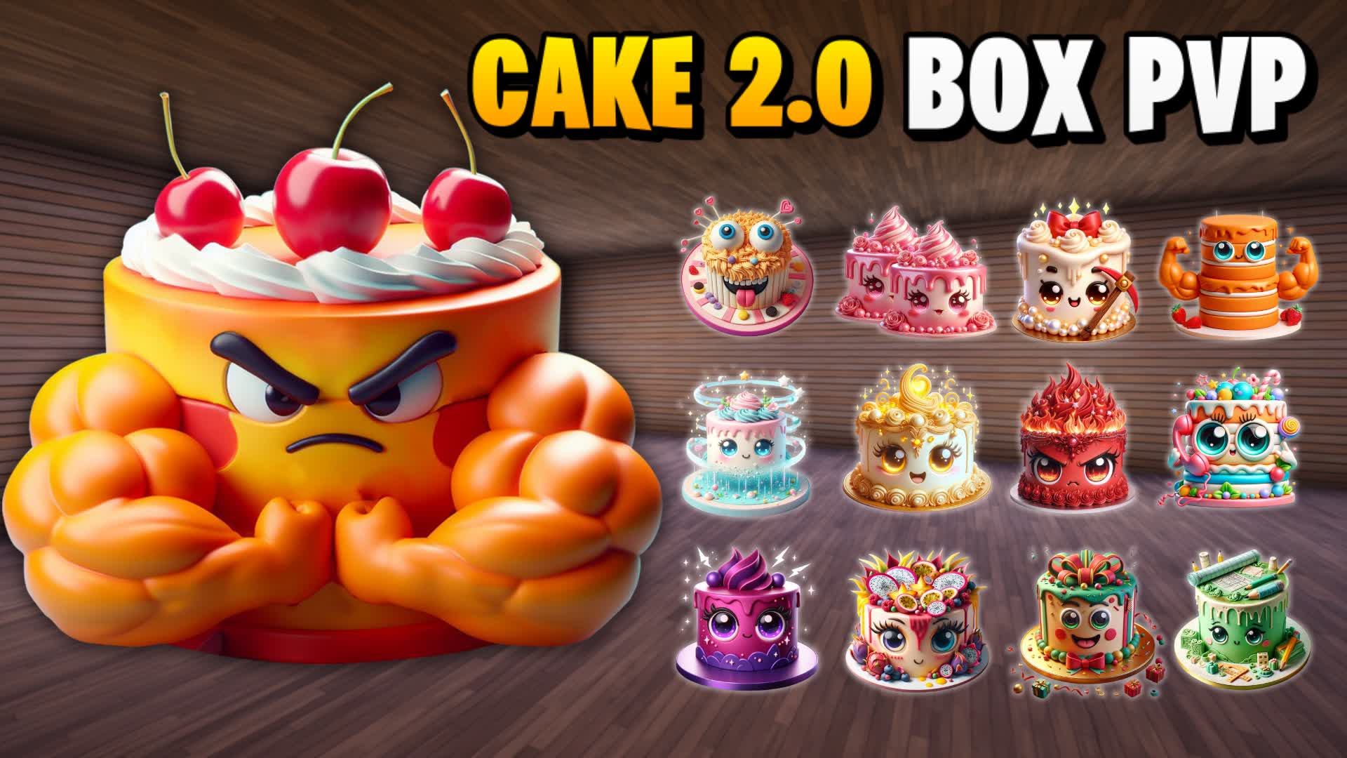 🍰CAKE 2.0 BOX PVP📦