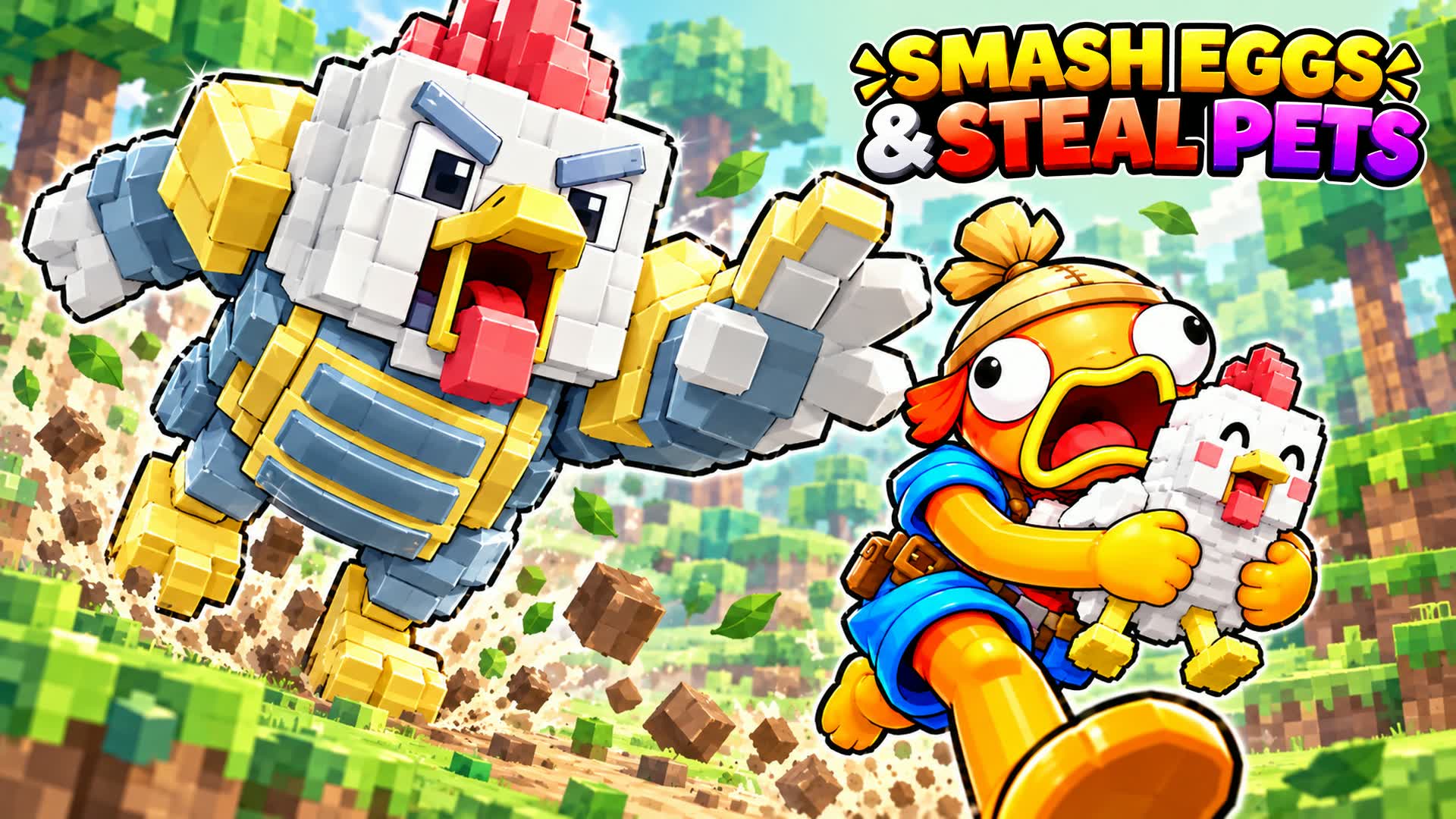 [⛏️]SMASH EGGS & STEAL PETS ADVENTURE