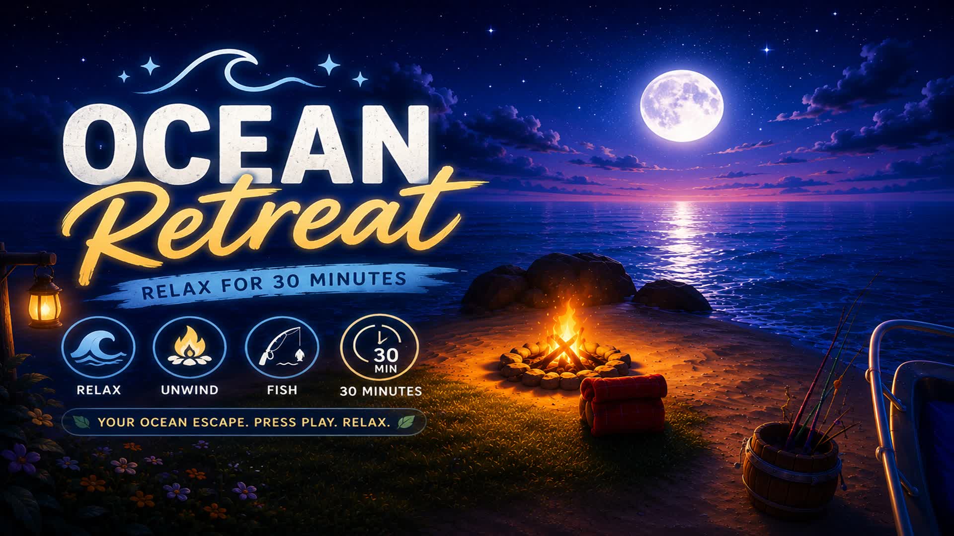 🌙 Ocean Retreat