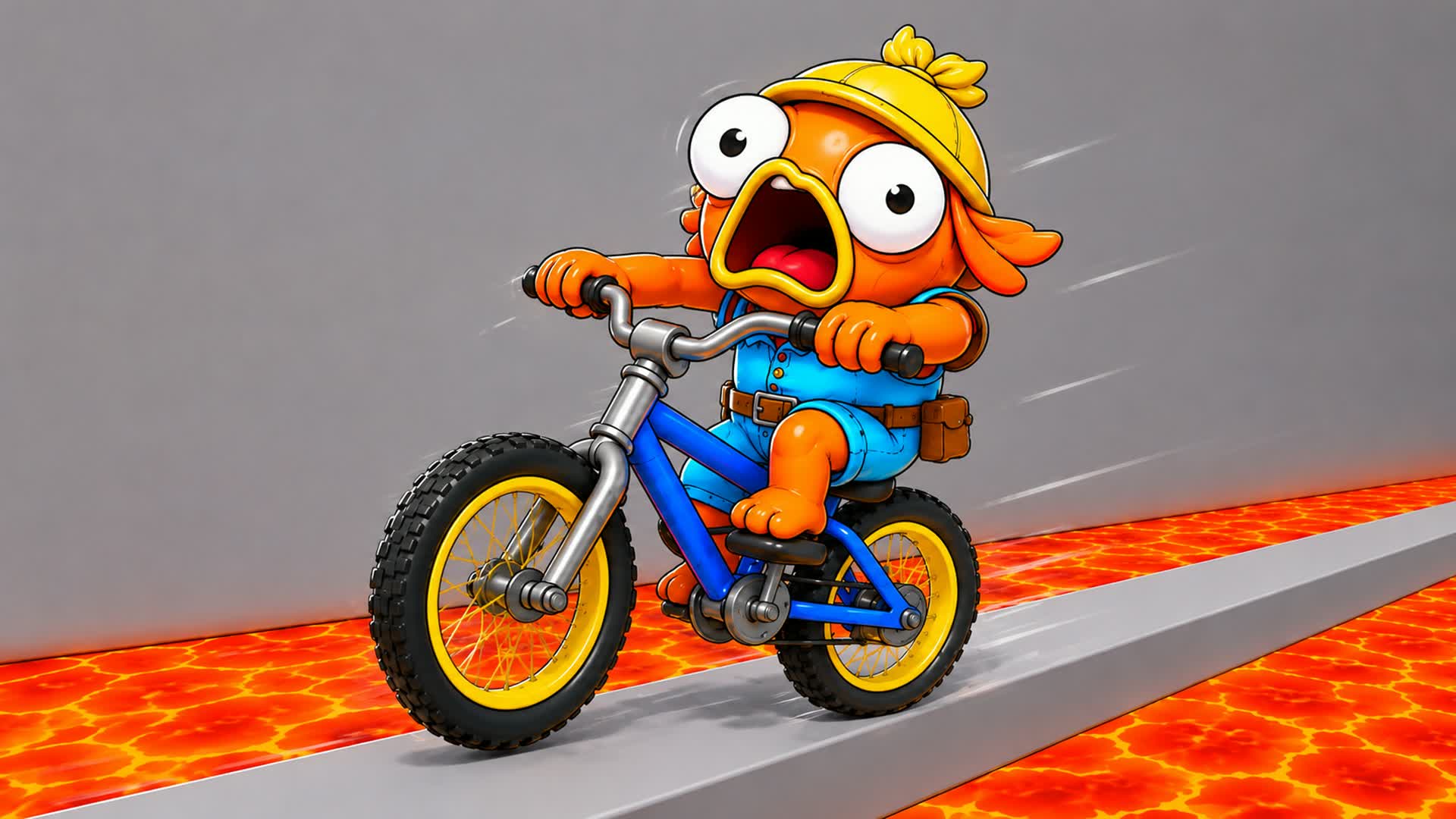 +1 Double Jump Bicycle Escape