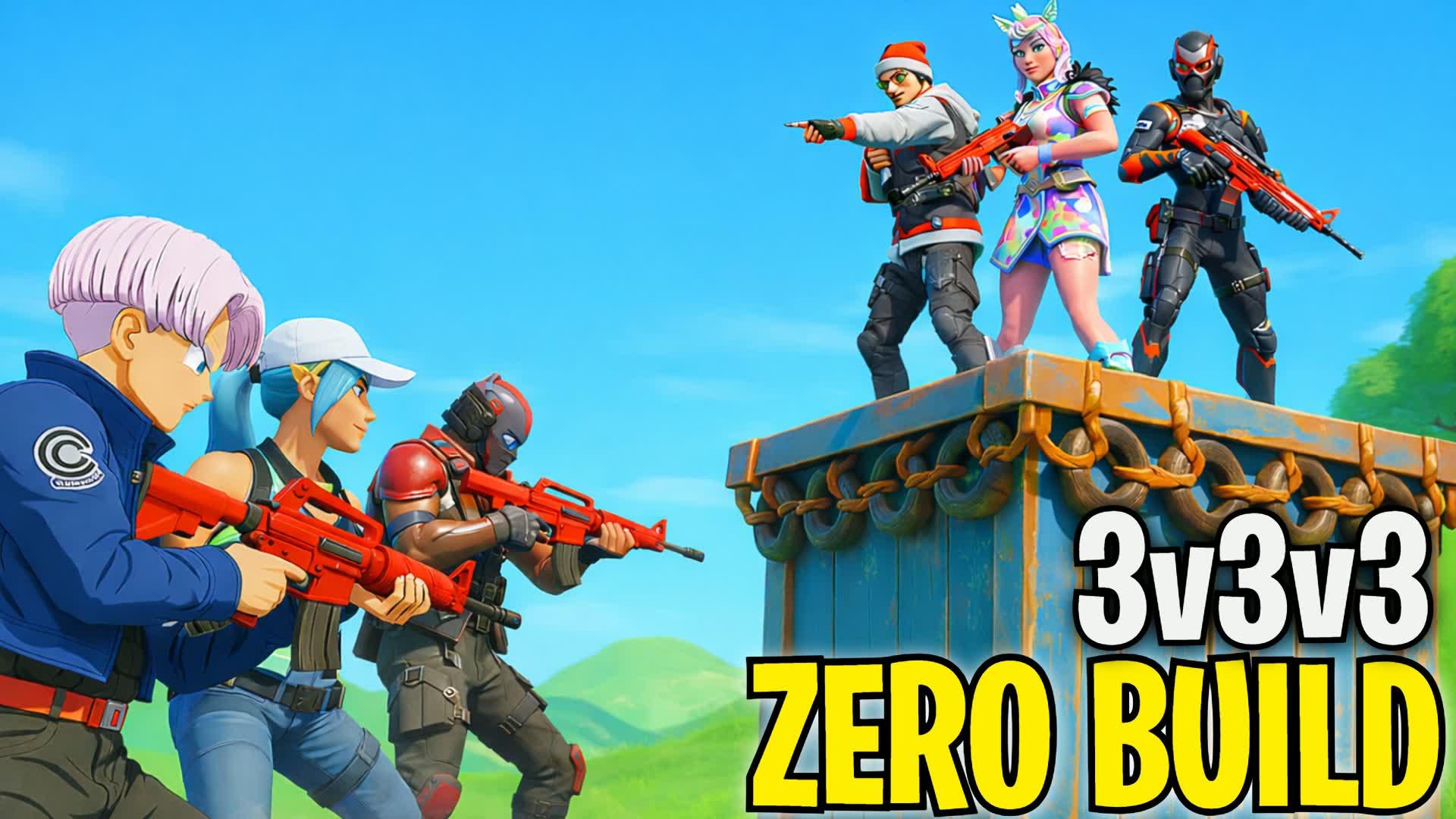 3v3v3 Zero build 3v3 Realistics 3v3