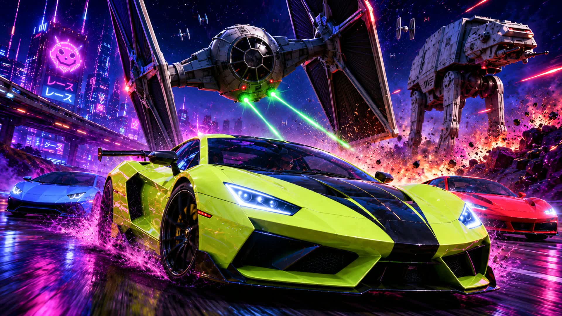 GALACTIC DRIVE CITY 🚗 ADVENTURE