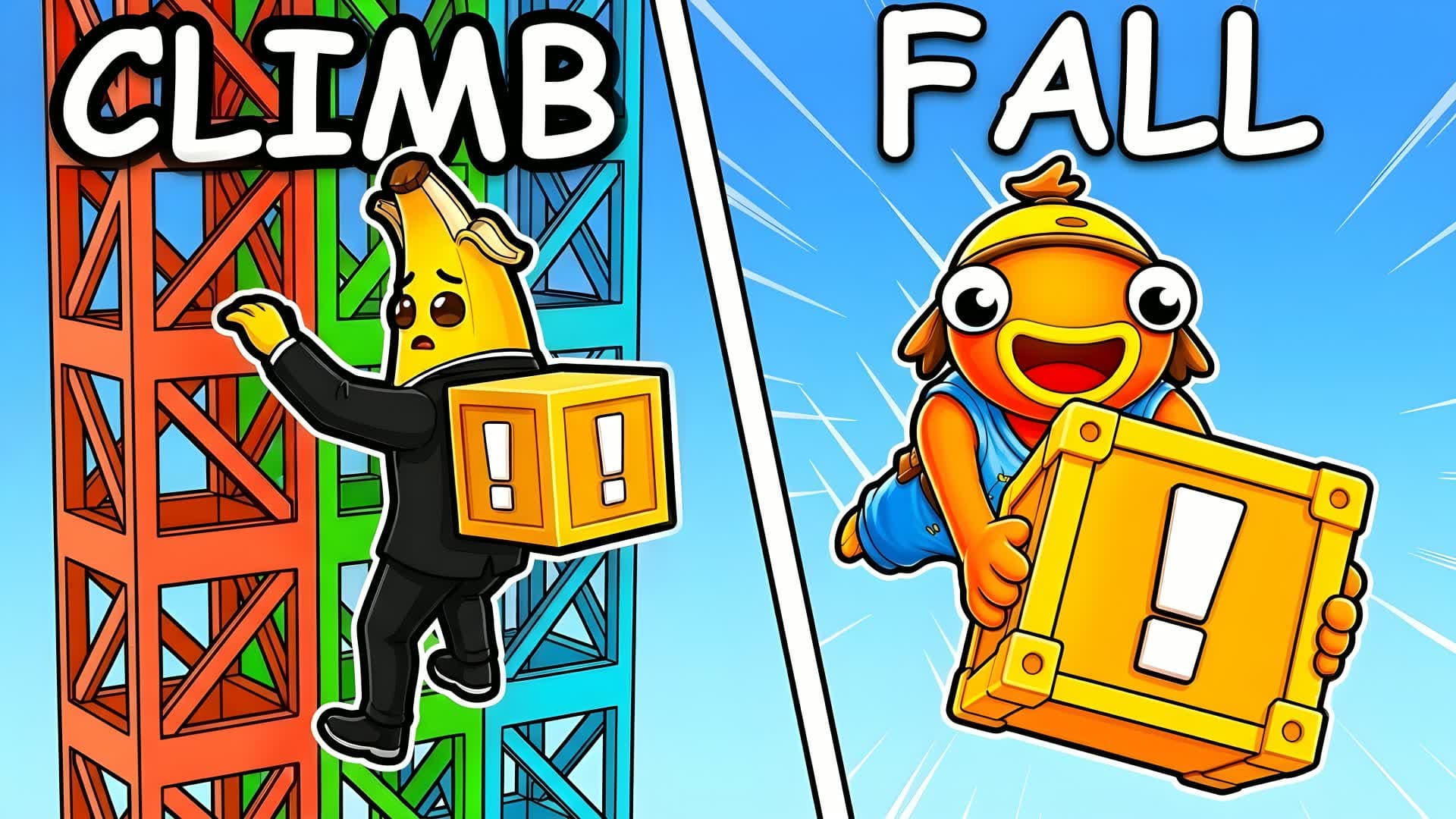 CLIMB FOR LUCKY BLOCKS