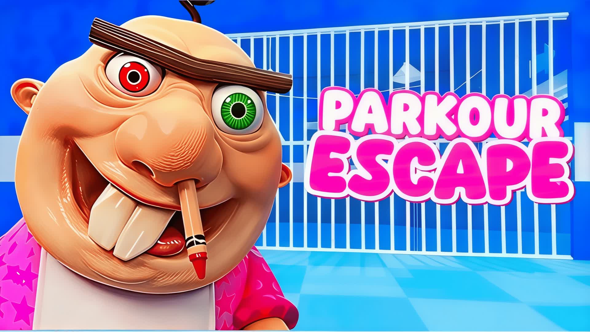 ESCAPE PRISON PARKOUR FALL GUYS