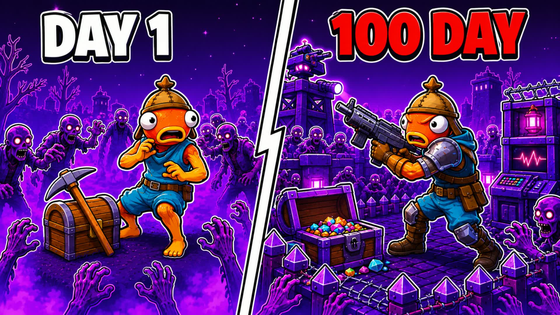 OneBlock Zombies [ROGUELIKE]⭐