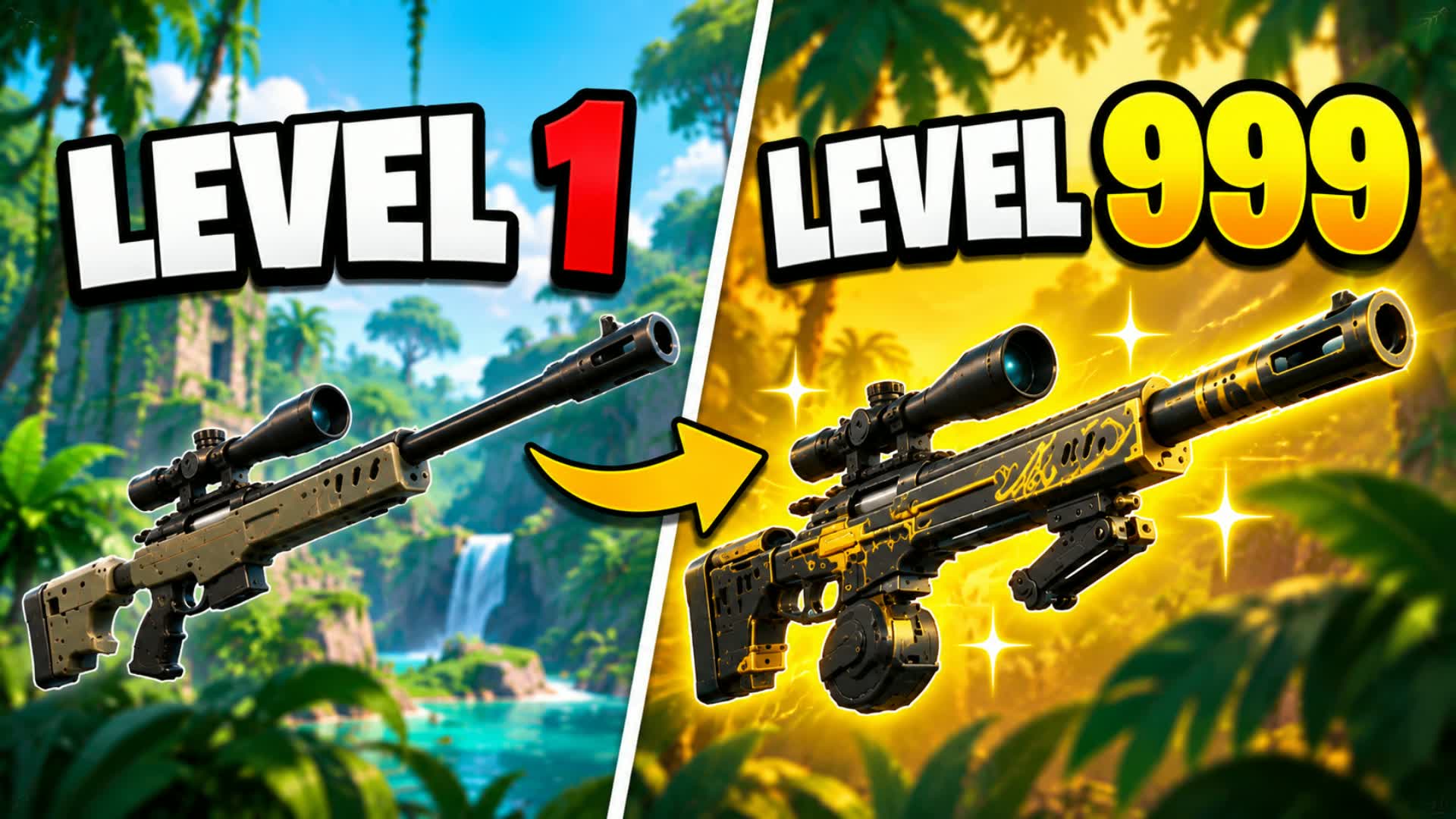 🎯JUNGLE SNIPER ONE SHOT💥
