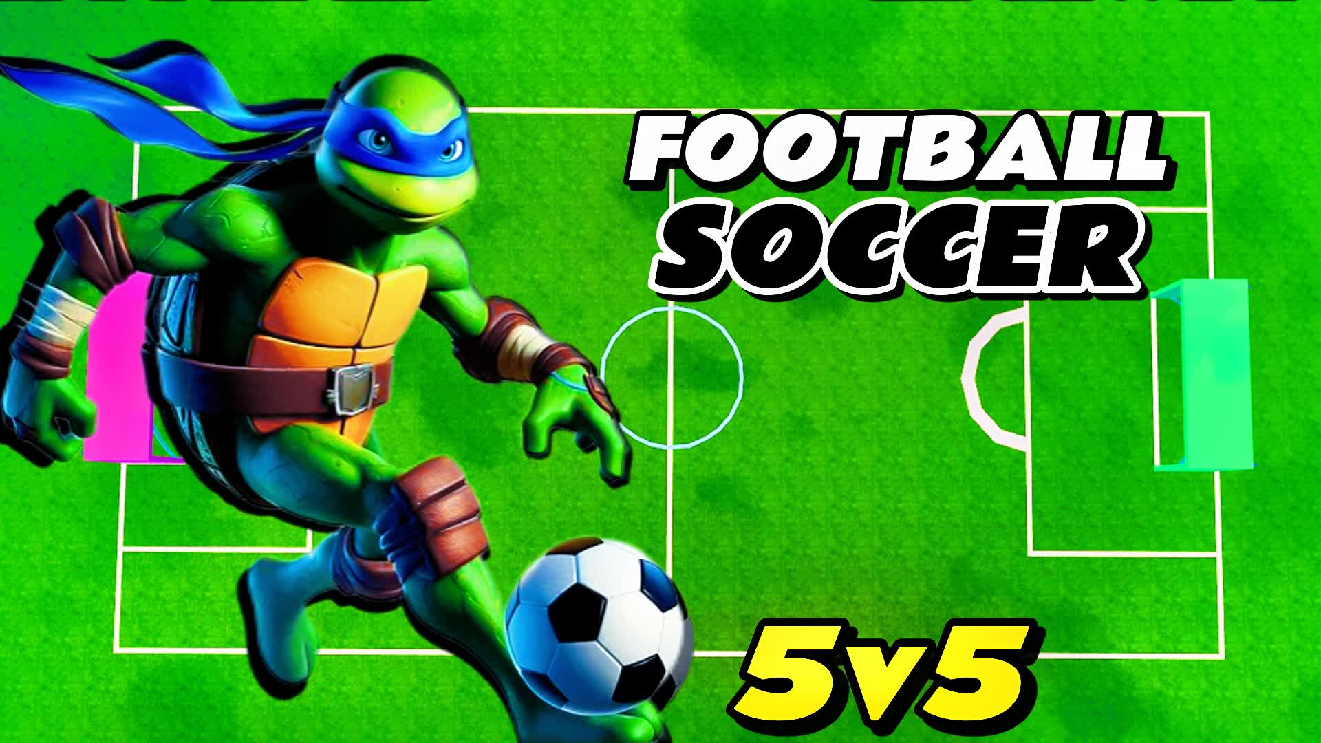 NINJA TURTLE FOOTBALL SOCCER LEAGUE 5V5