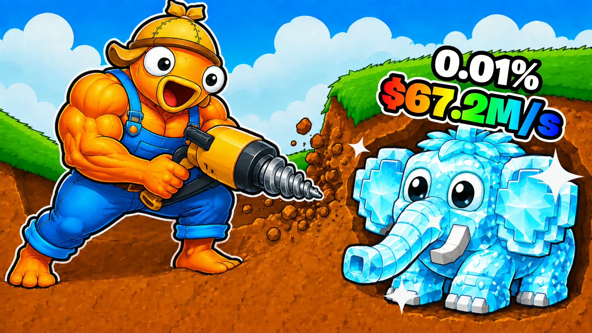Drill Blocks for Brainrots [New]