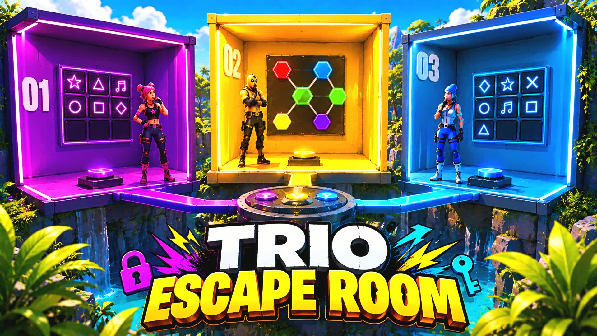 Trio Escape Room 2.0 New