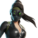 mask/goggles on