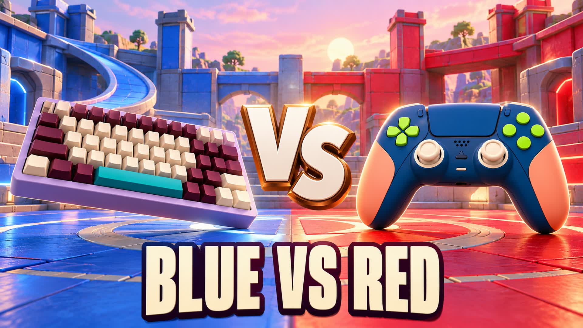 Chaotic Stronghold π Red vs Blue π