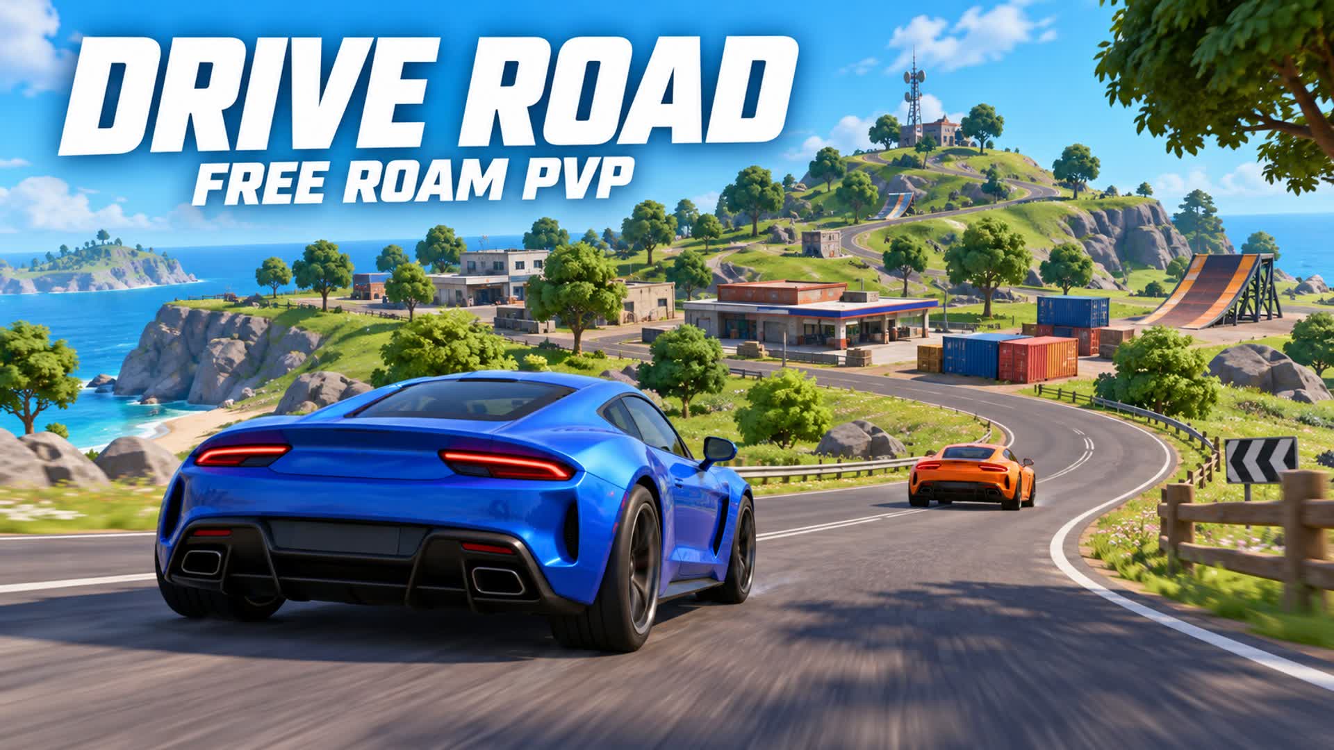 DRIVE ROAD • FREE ROAM PVP