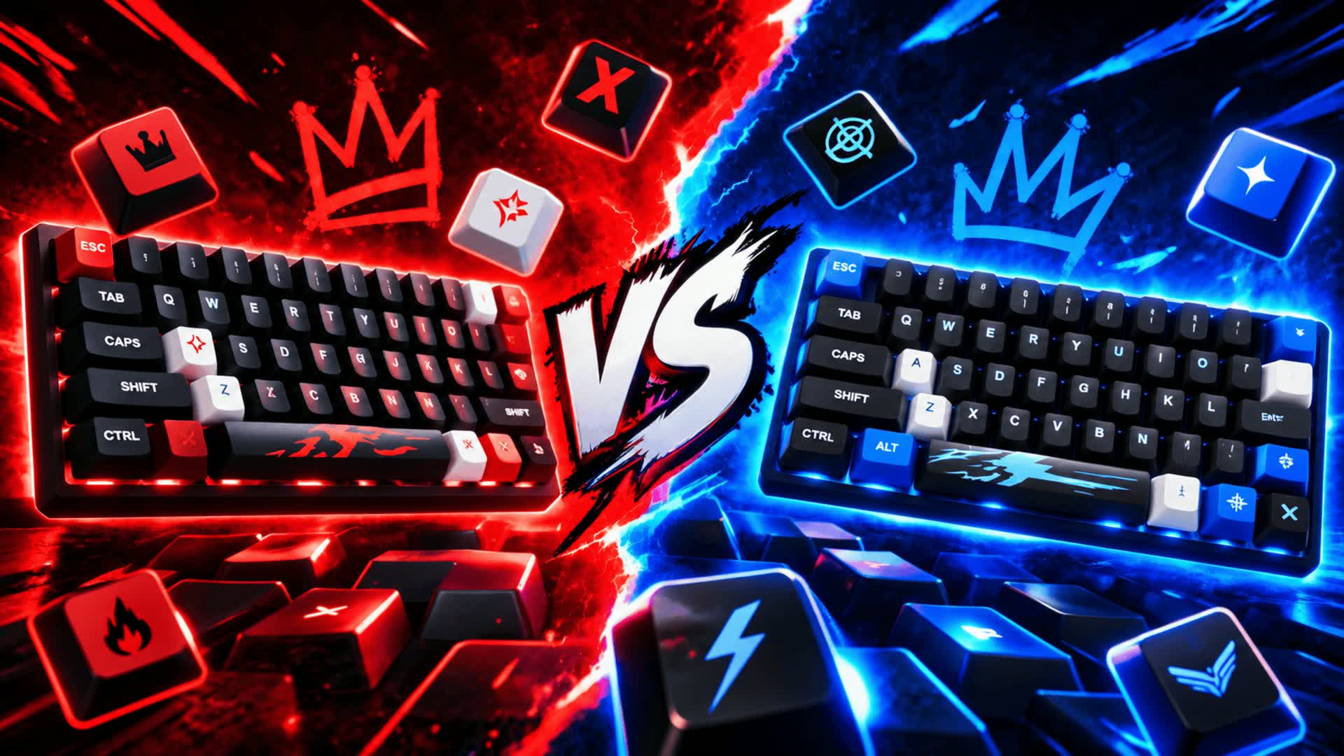 PLEASE DISCOVERY RED VS BLUE🔵🔴