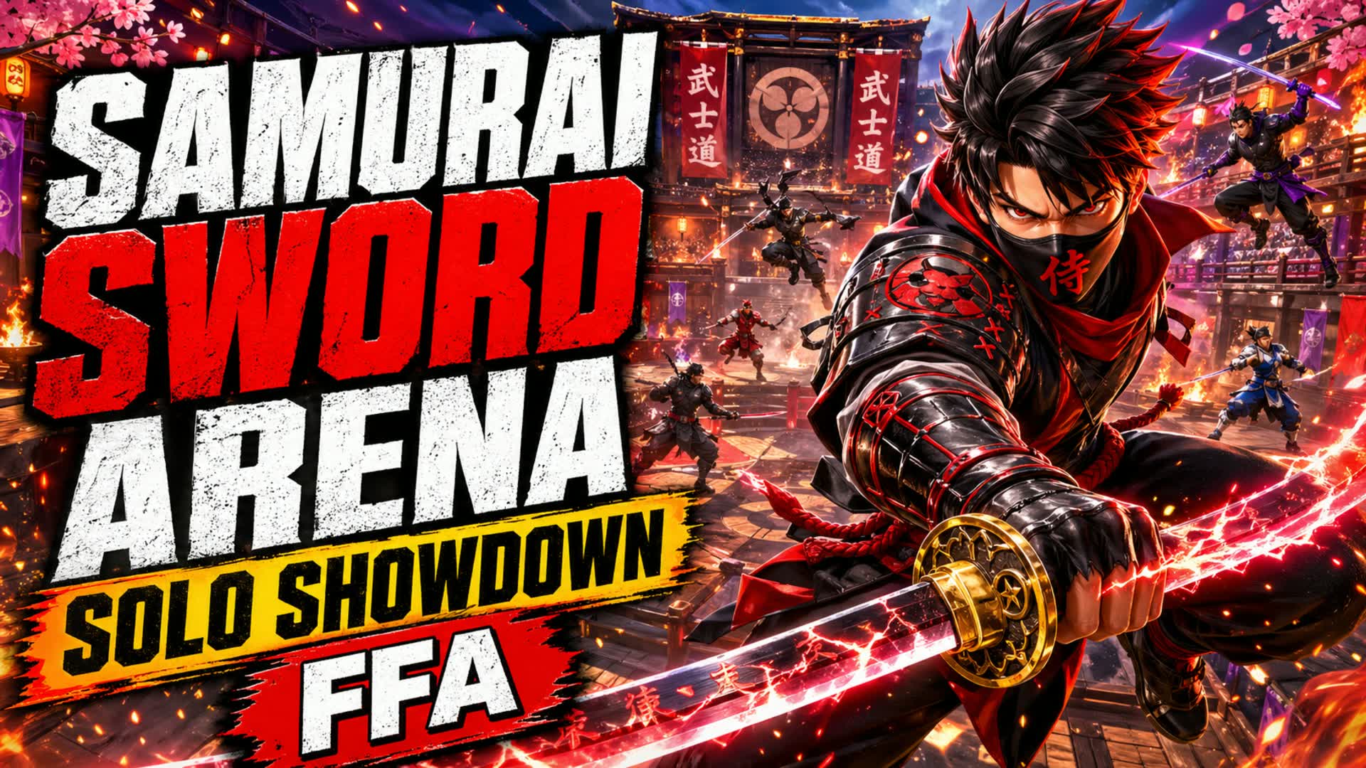 Samurai Sword Arena: Solo Showdown (FFA)