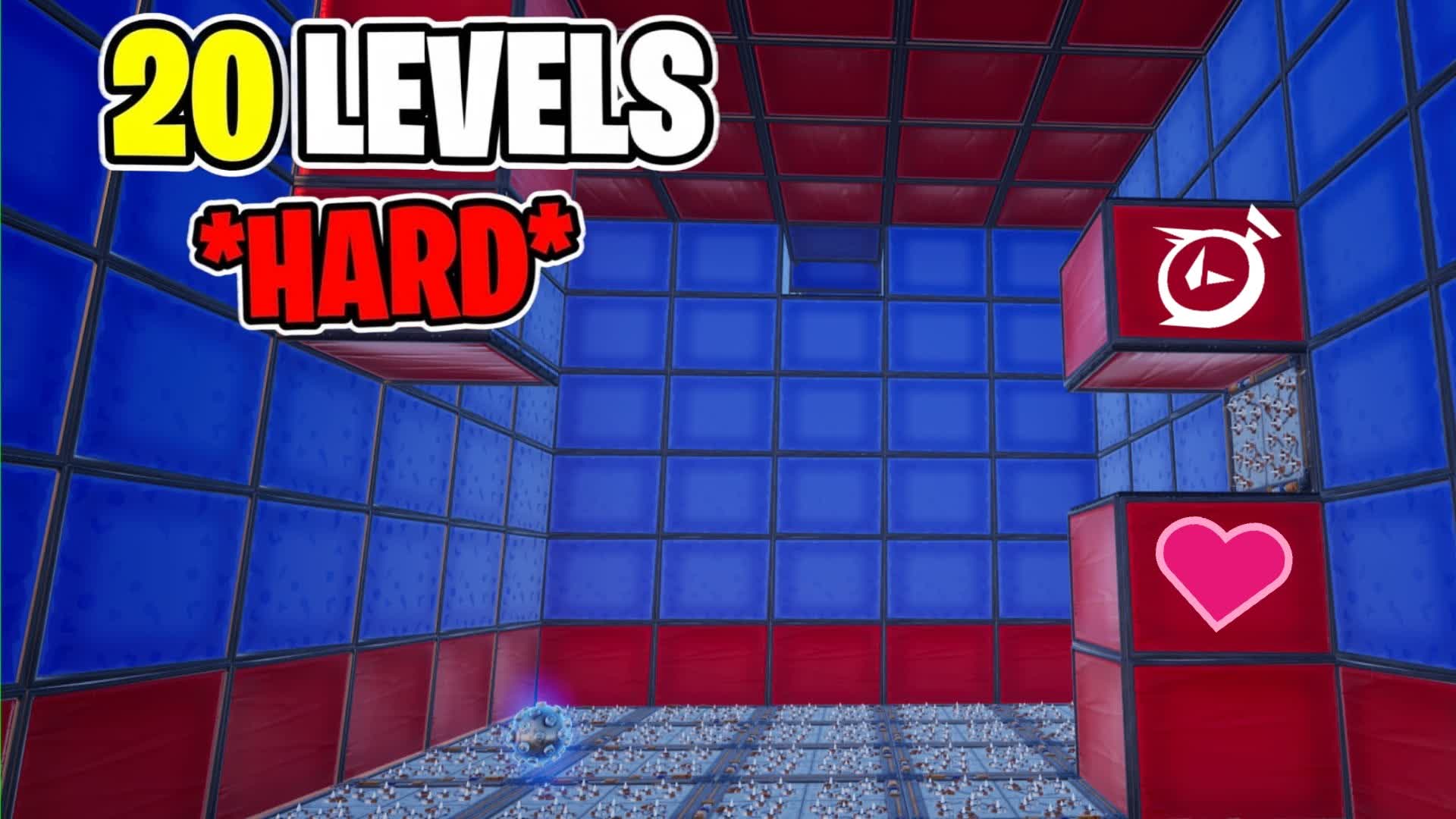 20 hard Level parkour 🔵🔴