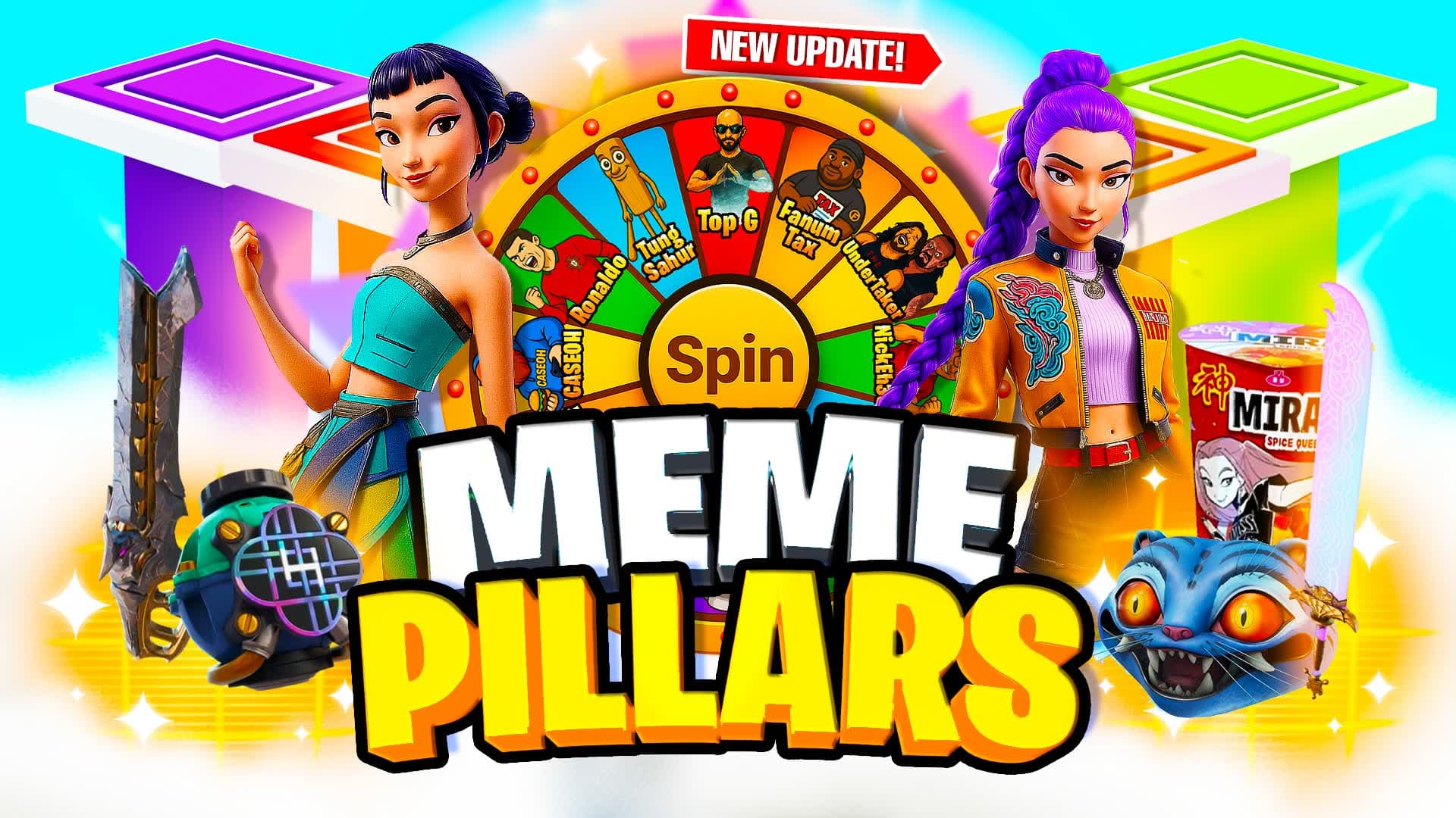 KPOP MEME PILLARS!💪
