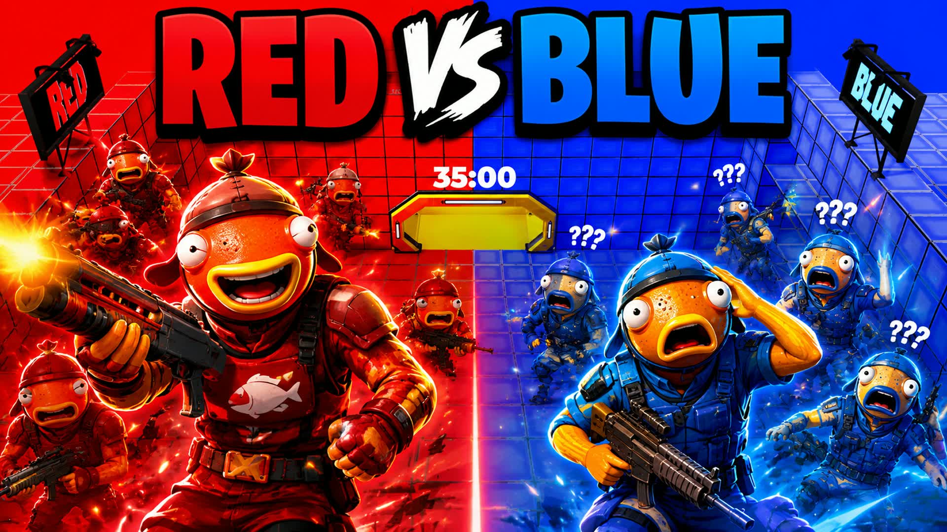 π΄π΅ Paintball Red Vs Blue