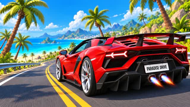 ๐ด CAR DRIVE (PARADISE)