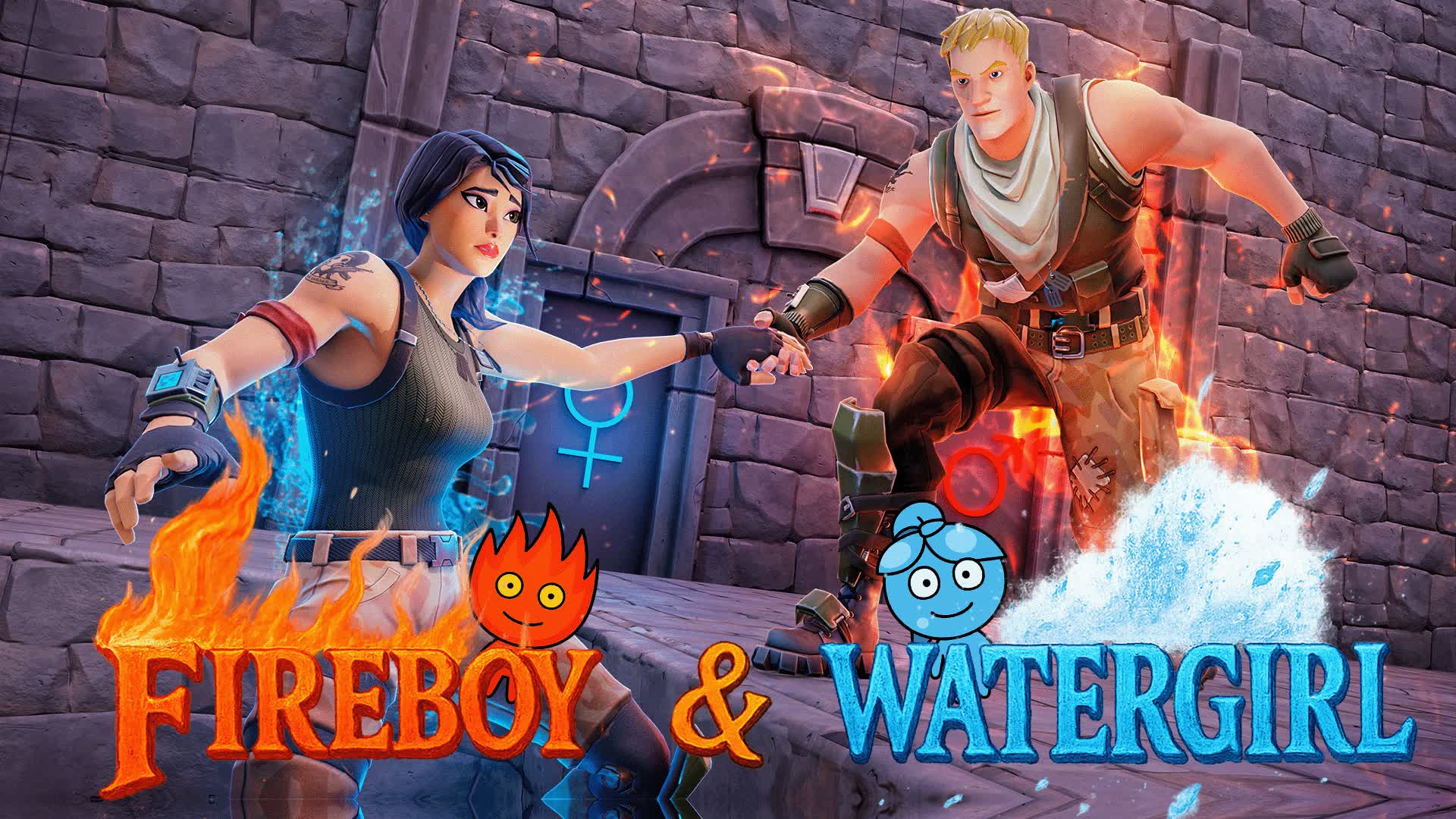 FireBoy 🔥 & WaterGirl ❄️