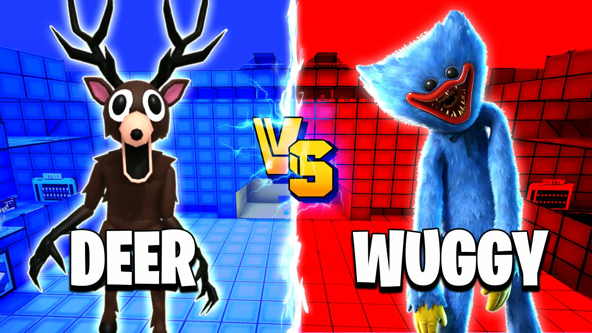 DEER VS WUGGY🔴🔵