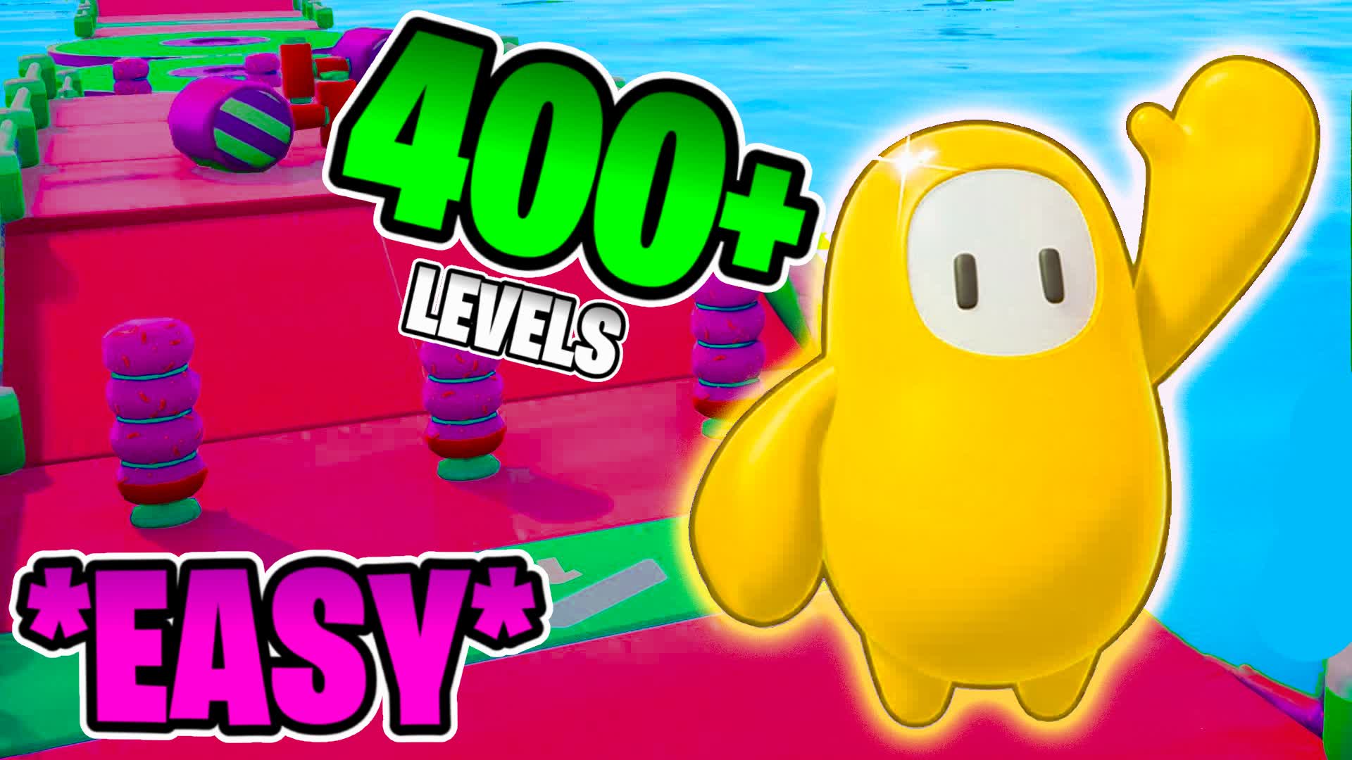 FALL GUYS DEATHRUN 400+ LEVELS