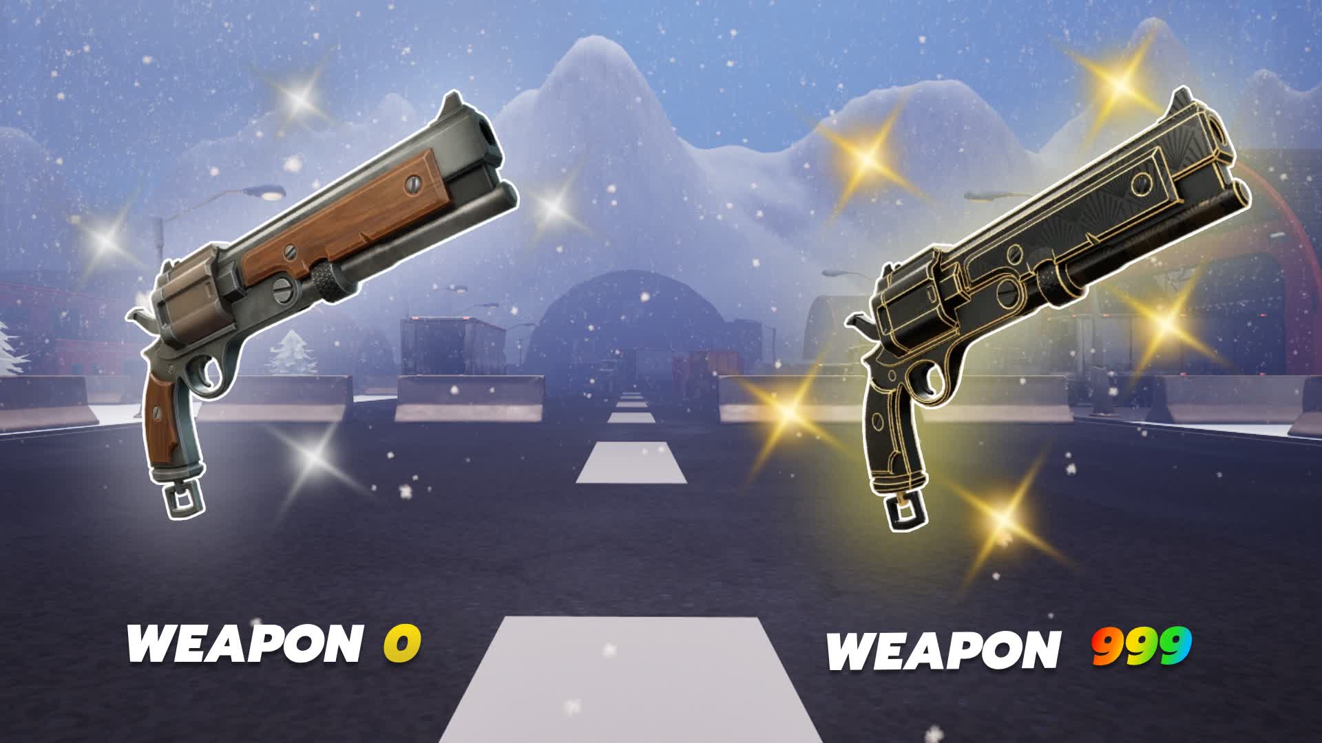ONE SHOT🔫 - GUN GAME - ETERNAL SNOW❄️