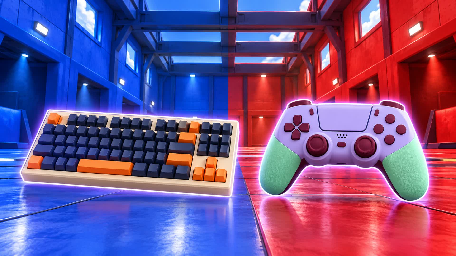 Red vs. Blue ๐ Chaotic Domination