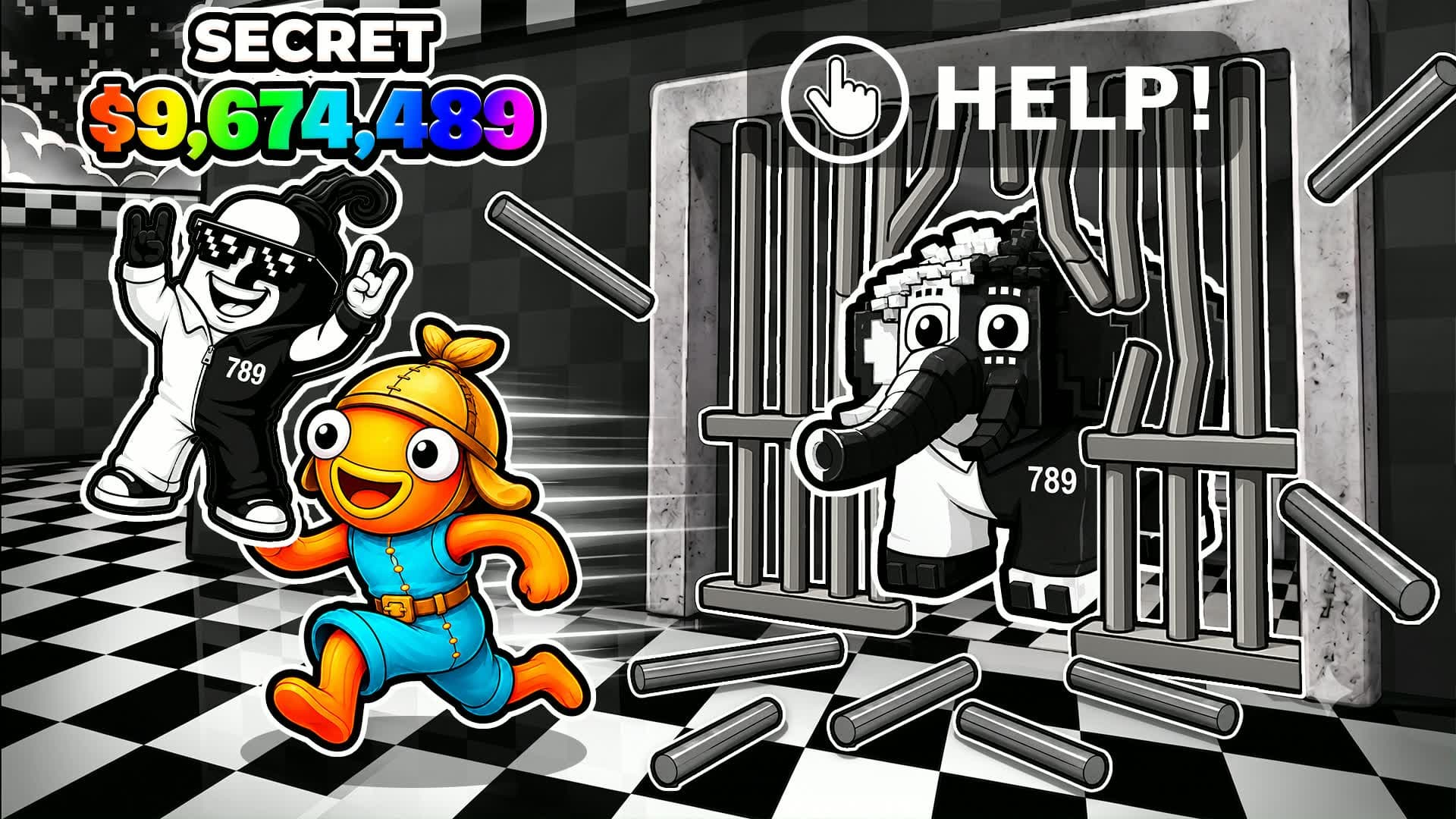 ESCAPE PRISON FOR BRAINROTS