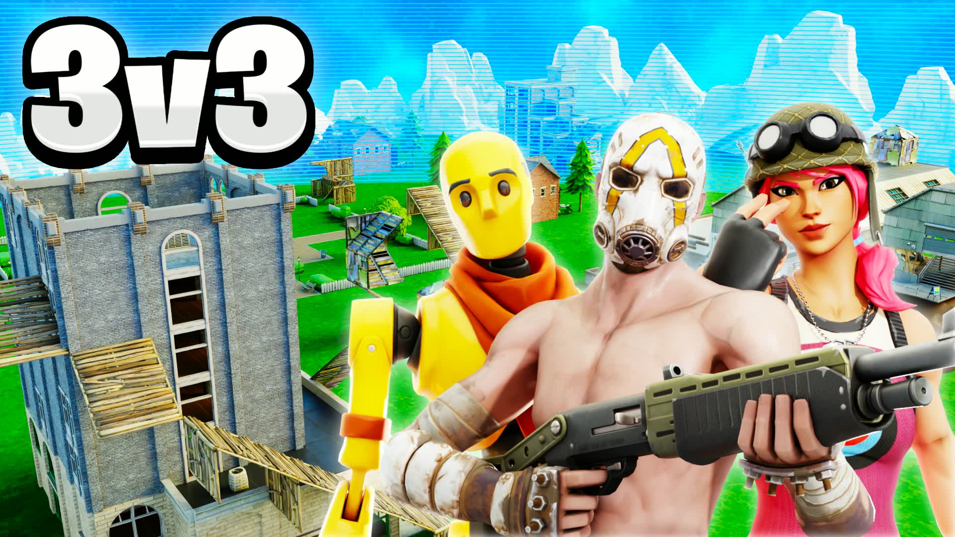3V3 STORM CLUTCH ๐ ZONE WARS TRIO - NBZ