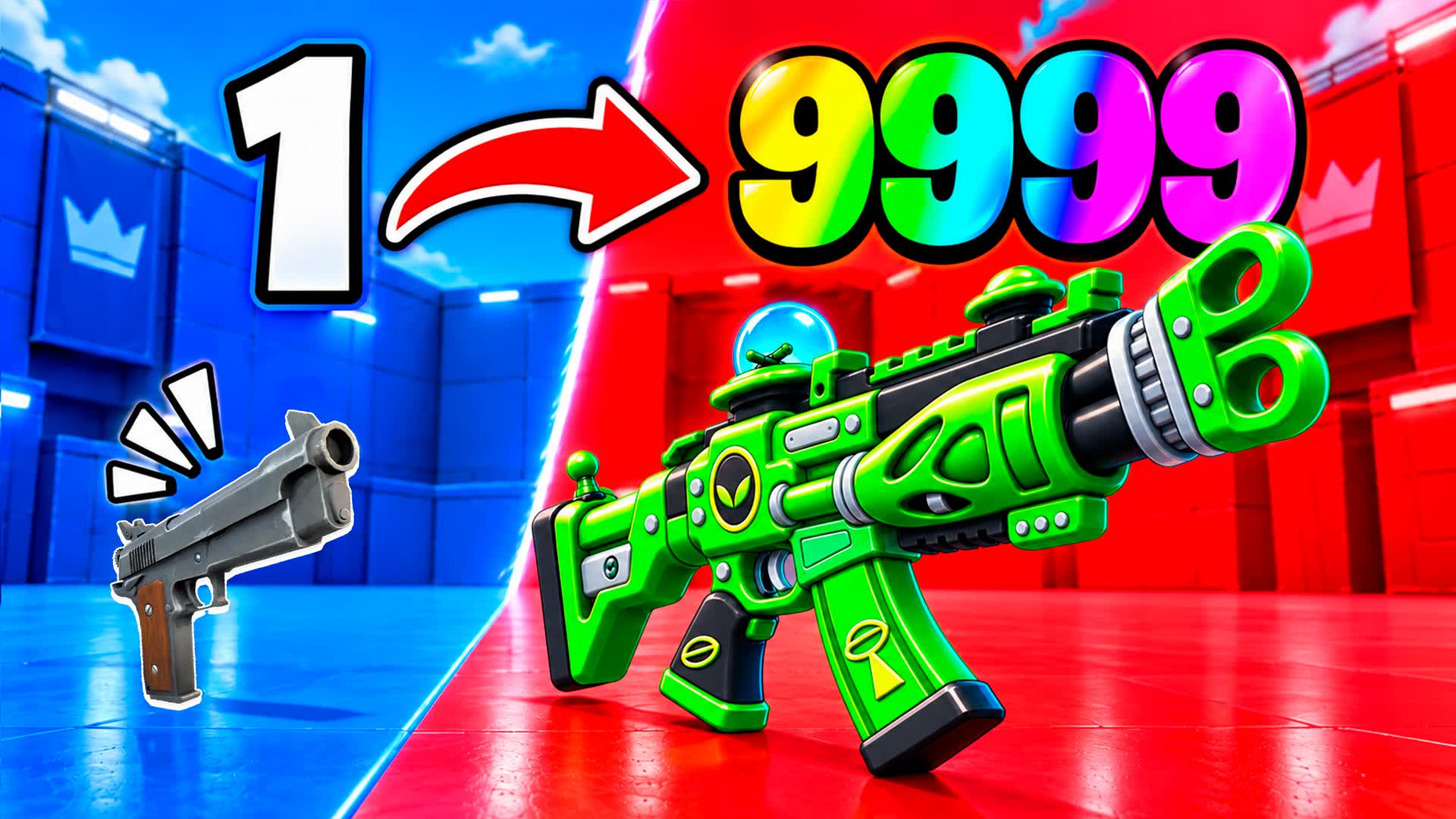 RED VS BLUE: LEVEL 1 TO 9999 🔴🔵