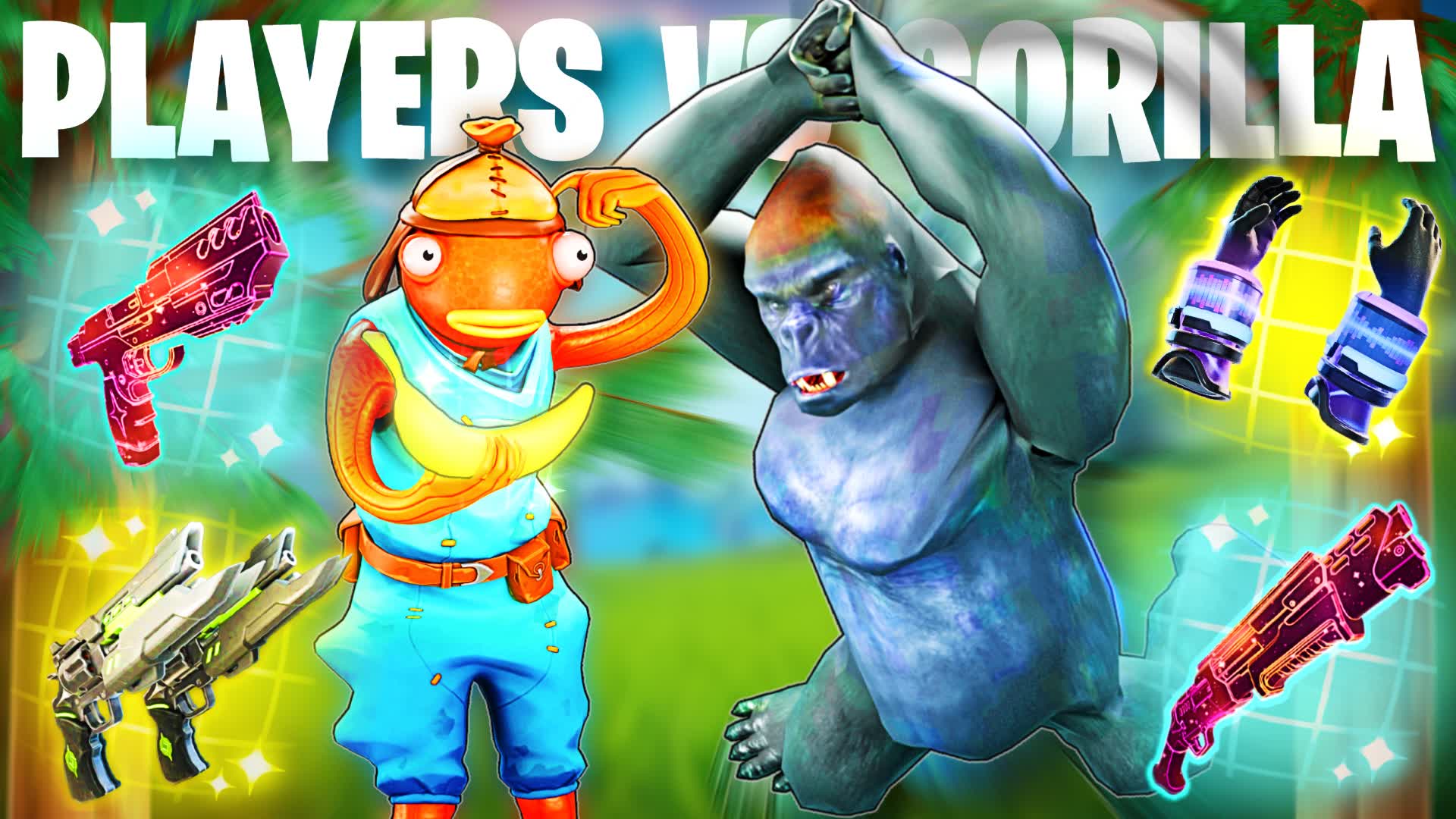 100 PLAYERS VS GORILLA π¦